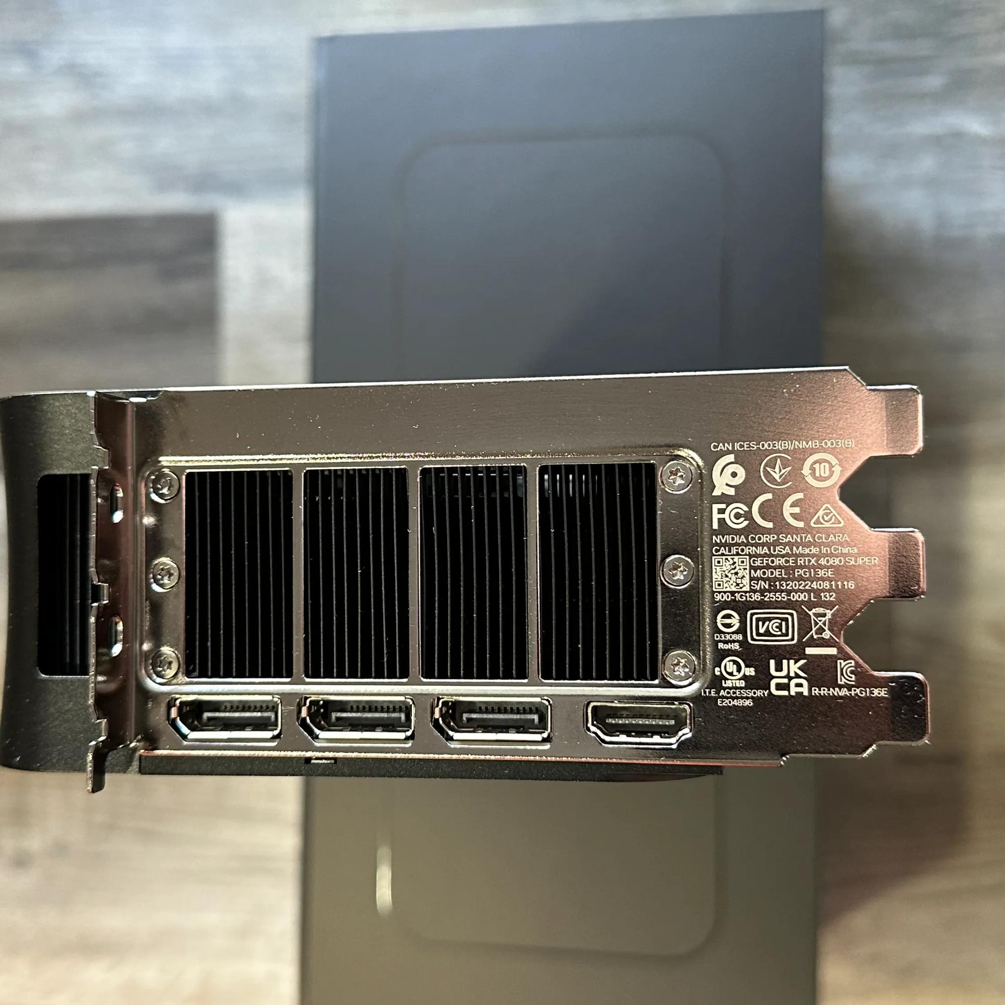 Excellent Condition Nvidia GeForce RTX 4080 Super - Founders Edition