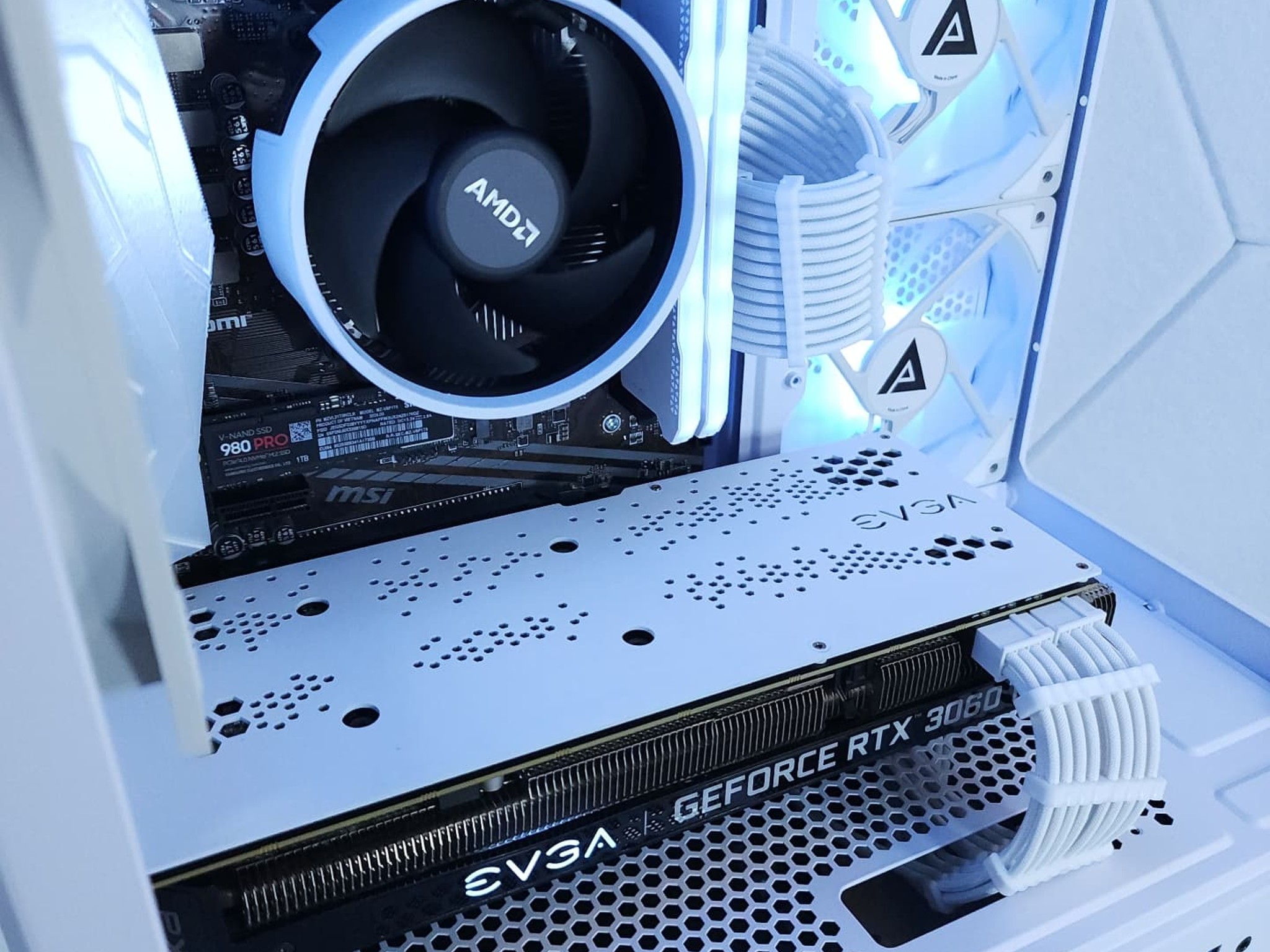 🤍RTX 3060Ti Ryzen 5 4500 ● 1080p Gaming Computer