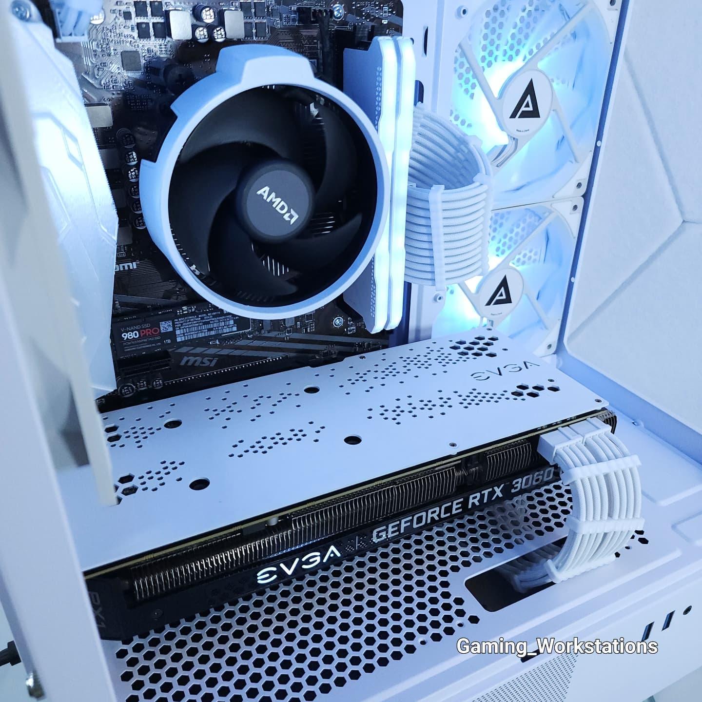🤍RTX 3060Ti Ryzen 5 4500 ● 1080p Gaming Computer