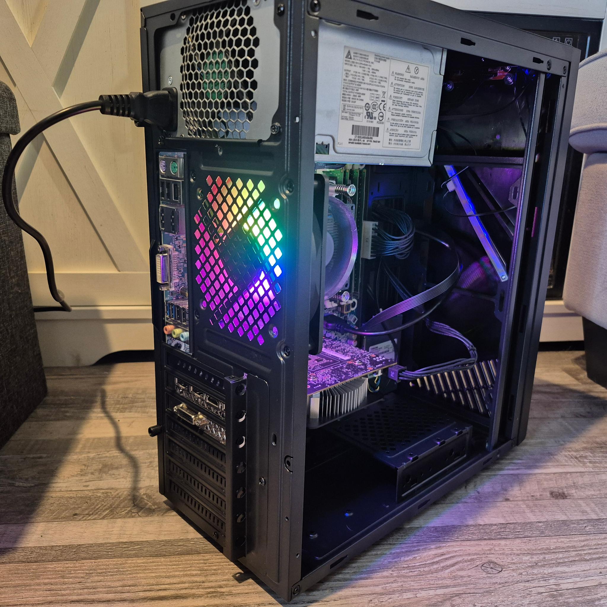 Budget PC | i5-4570, 16GB RAM, 500GB SSD, RX 580 8GB, RGB, Wifi