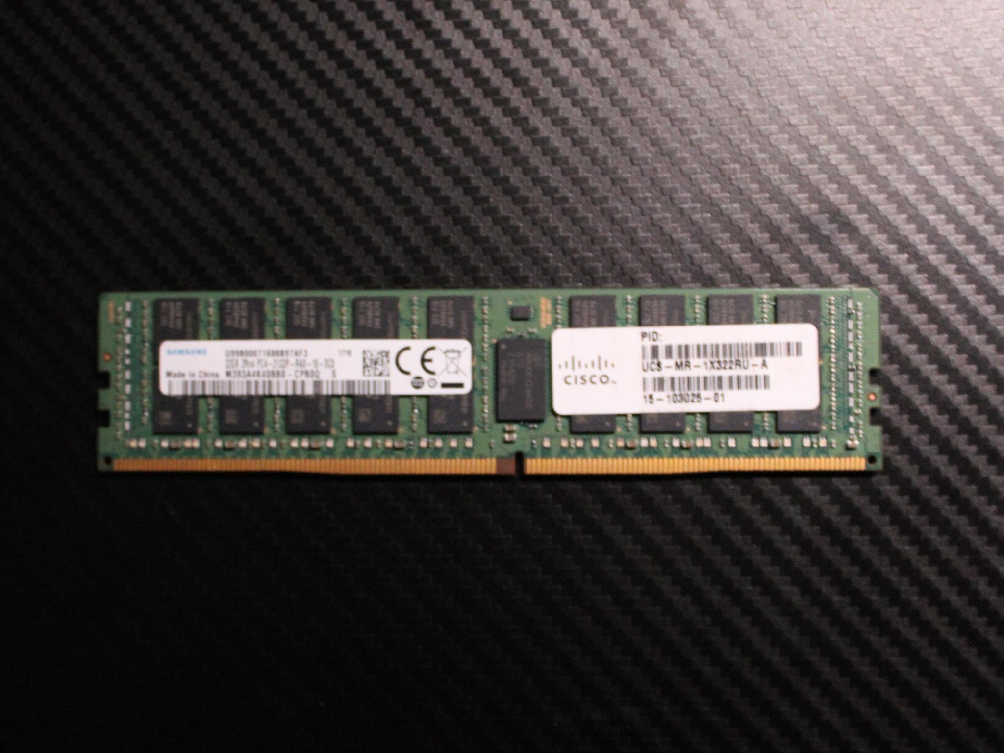 Samsung 32GB DDR4 RDIMM Server RAM | Cisco UCS Validated | PC4-2133P