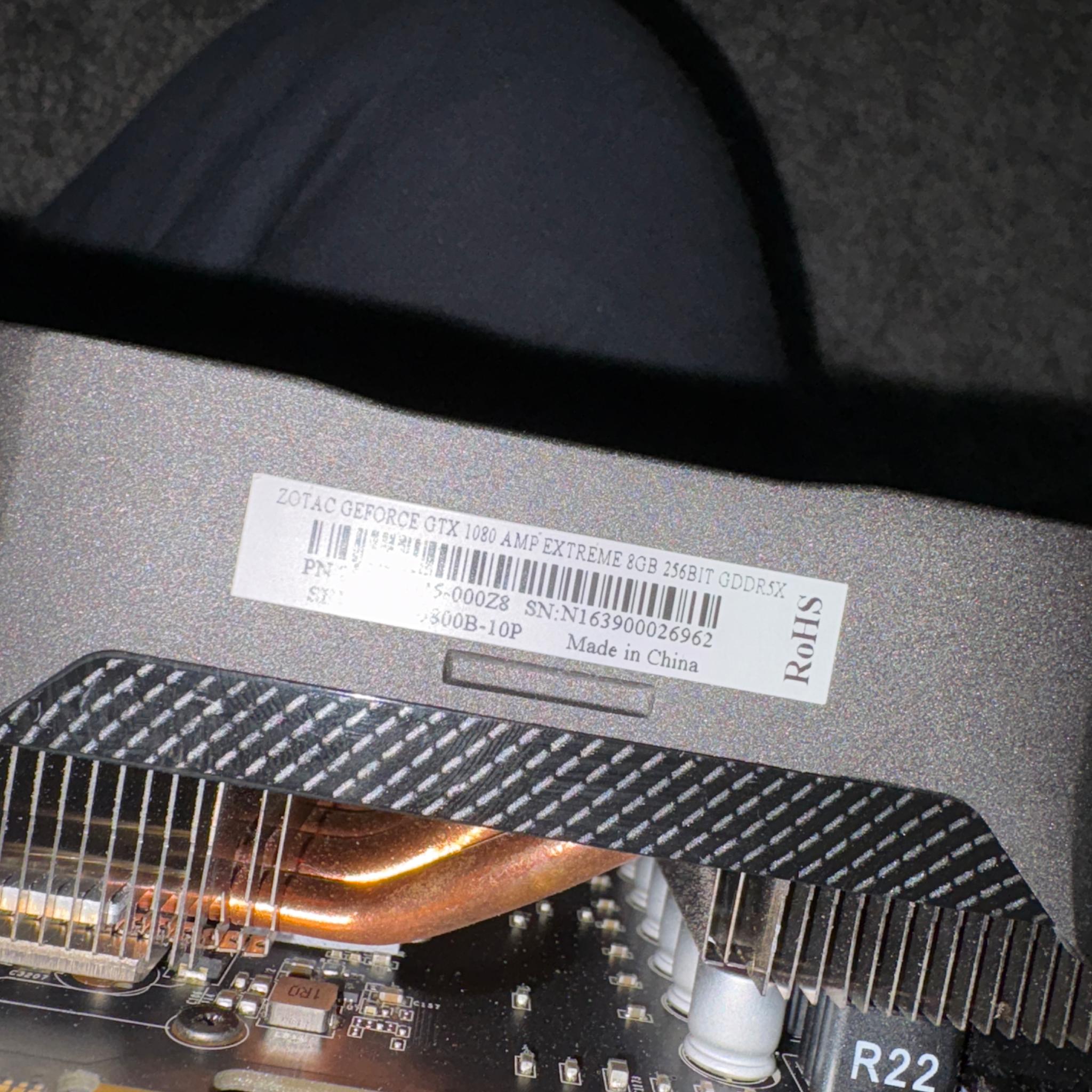 ZOTAC AMP EXTREME 1080 8GB