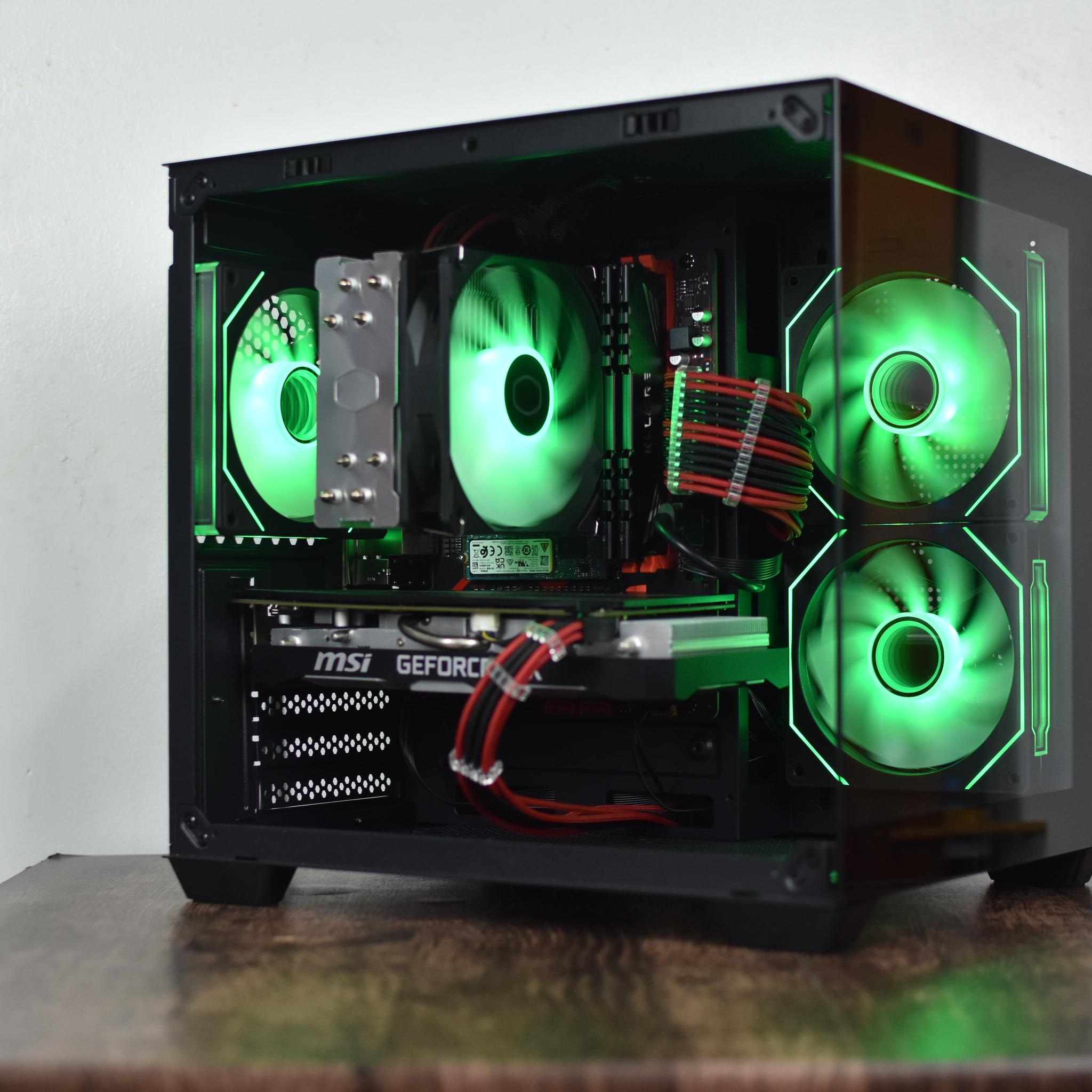 🖤Black & Red❤️ Budget Gaming PC (Ryzen 5 3600 + RTX 2060 Super + 16gb of ram)