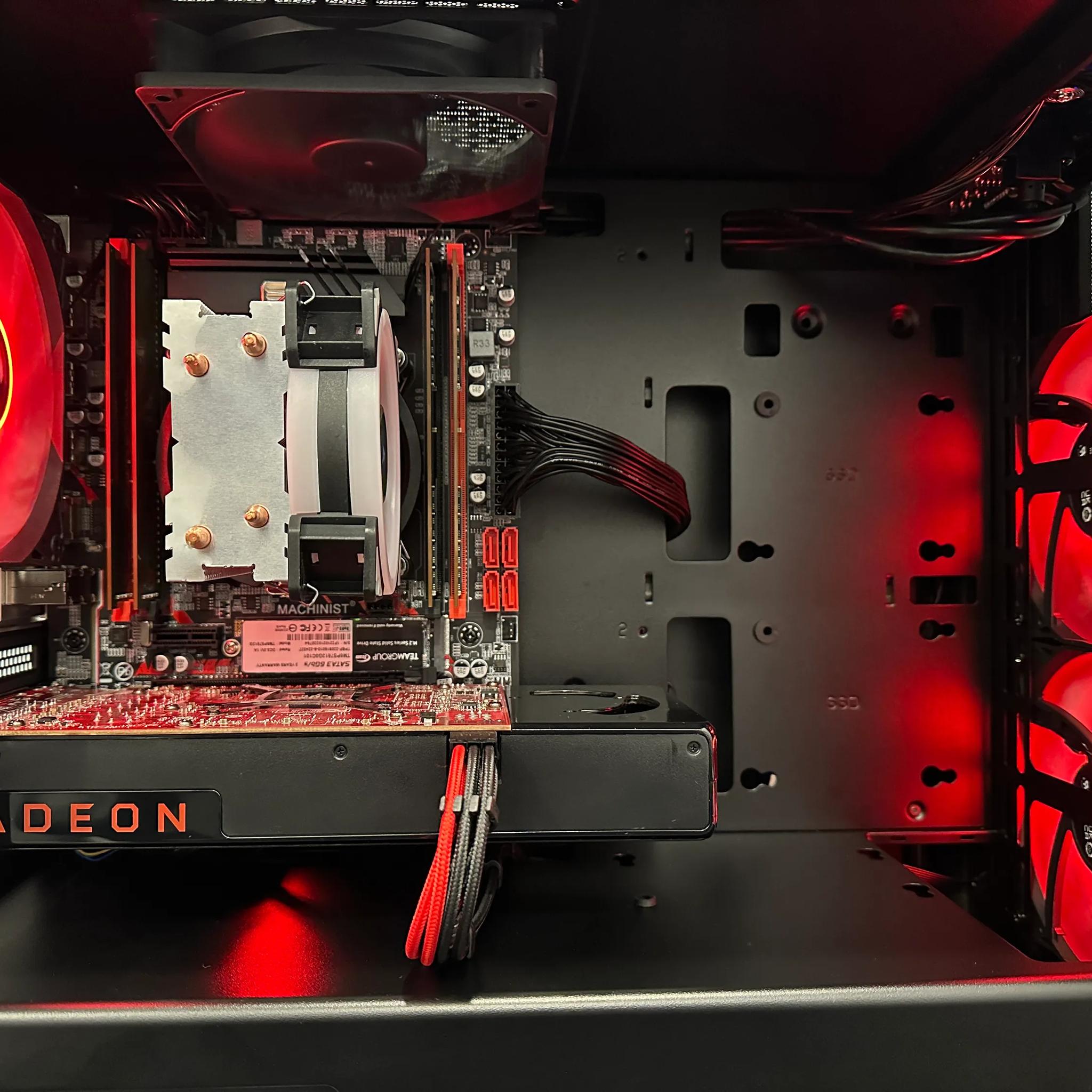 🚨🩸Starter Gaming PC🩸🚨- Intel  Xeon 2640 V3 8 Cores-AMD RX 580 4GB-16GB DDR4 RAM-512GB NVME