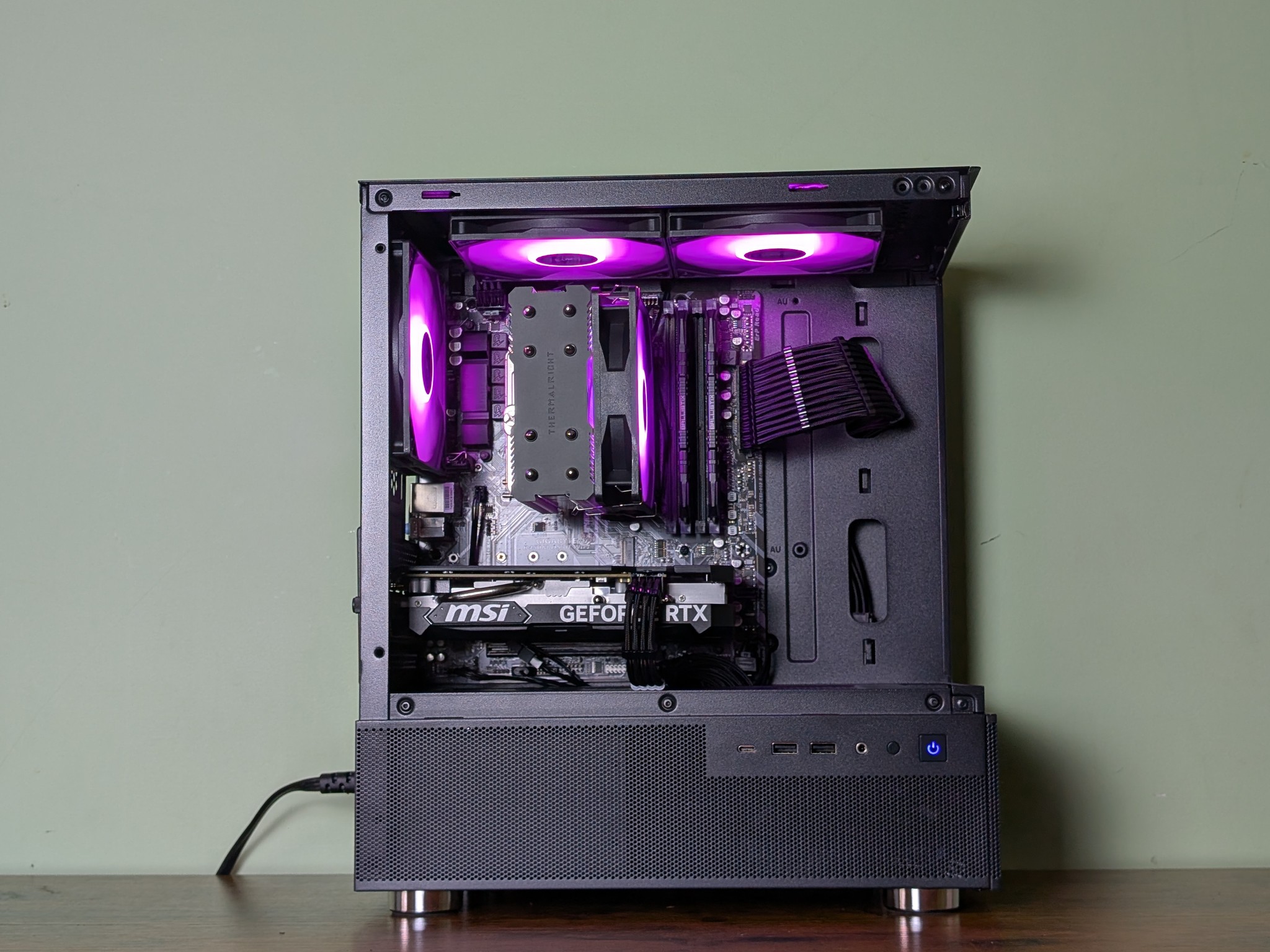 1440P Gaming PC | RTX 4060 | Ryzen 5 5500 | 16GB DDR4 | 1TB SSD | Free Ship!