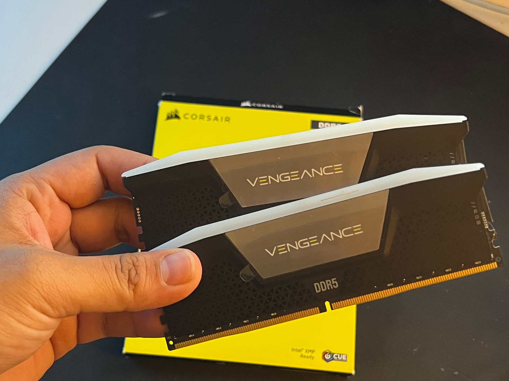 CORSAIR Vengeance RGB 32GB (2 x 16GB) 6000 CL36 DDR5 Desktop RAM