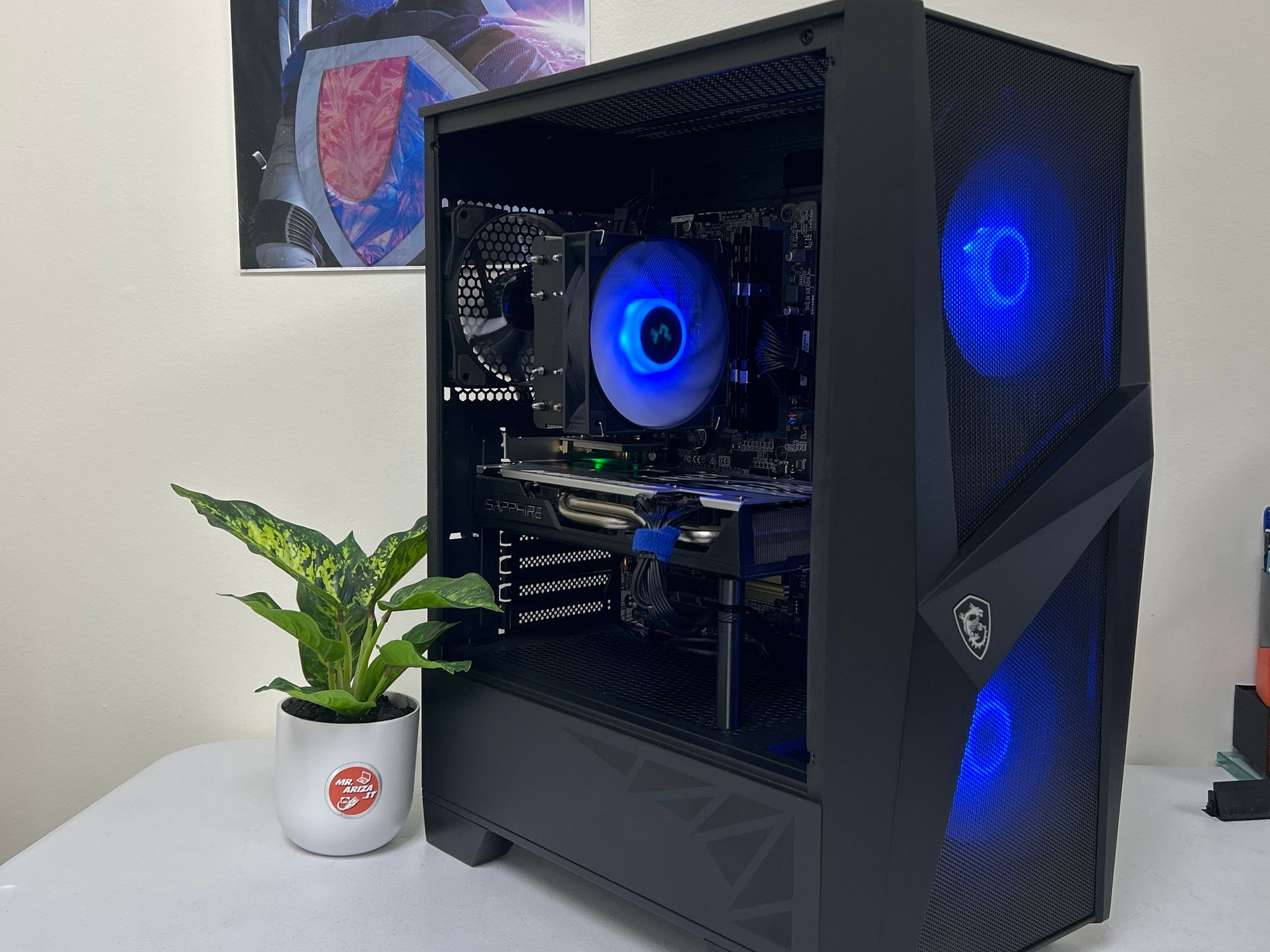 Budget Gaming PC | RX 580 8GB | i5-7600 | 16GB RAM | 512GB SSD