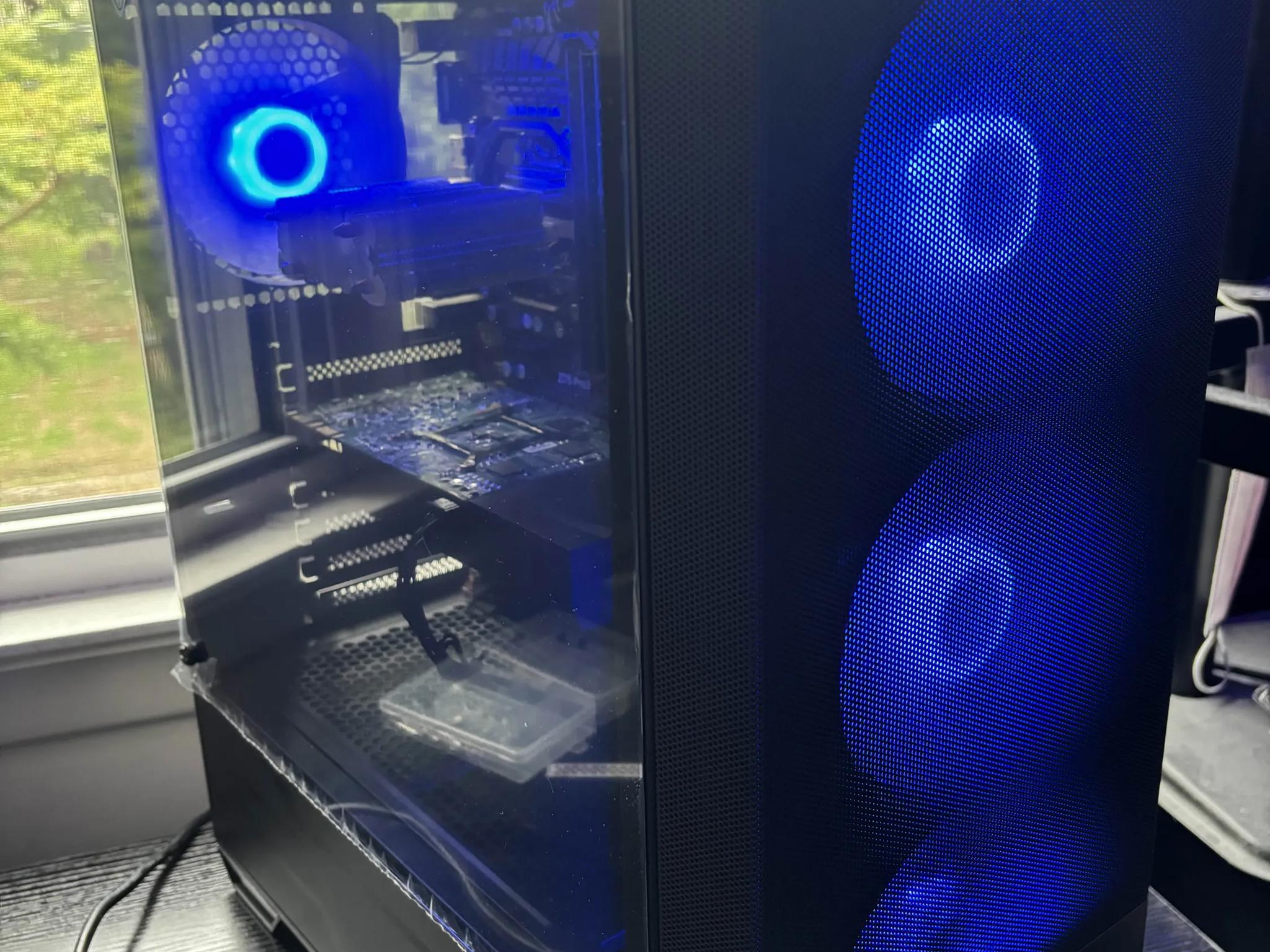 GAMING PC i5 16GB NVIDIA GTX 760 RGB Lighting RGB Fans Computer