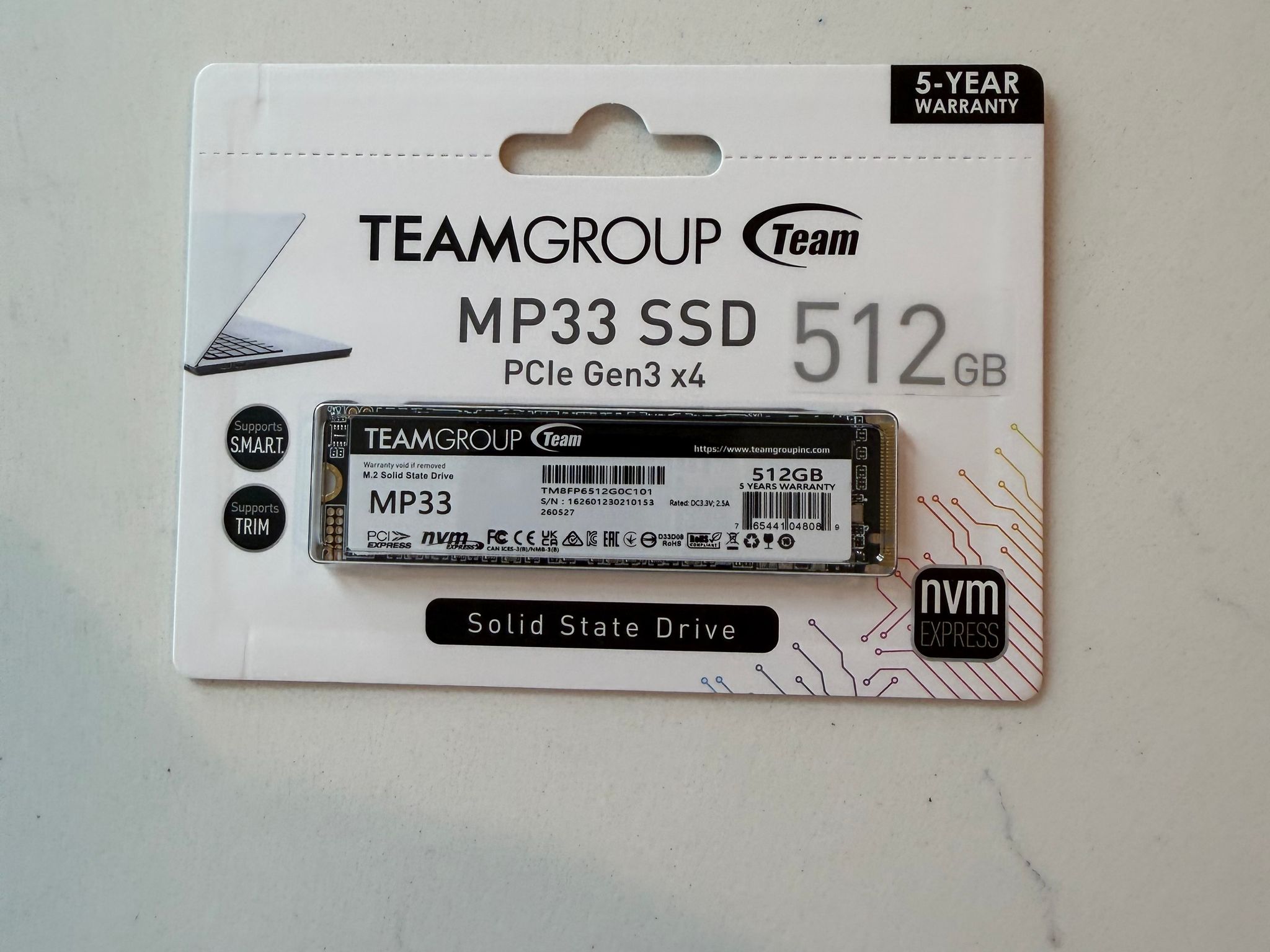 Team Group 512GB NVMe