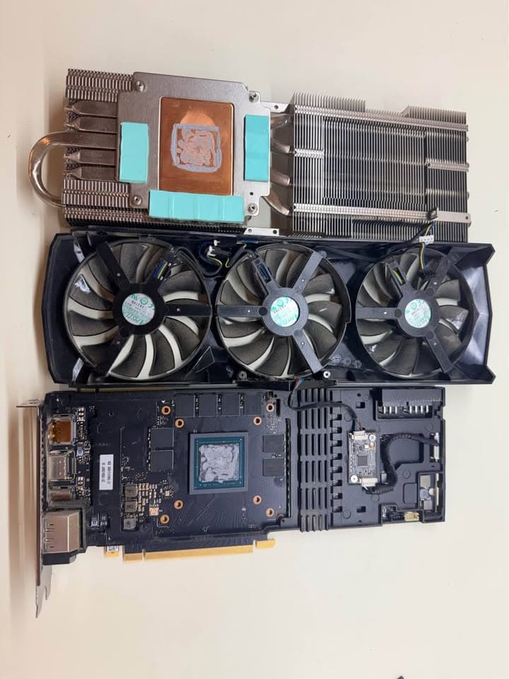 ZOTAC GeForce RTX 2080 8GB Graphics Card - For Parts or Repair