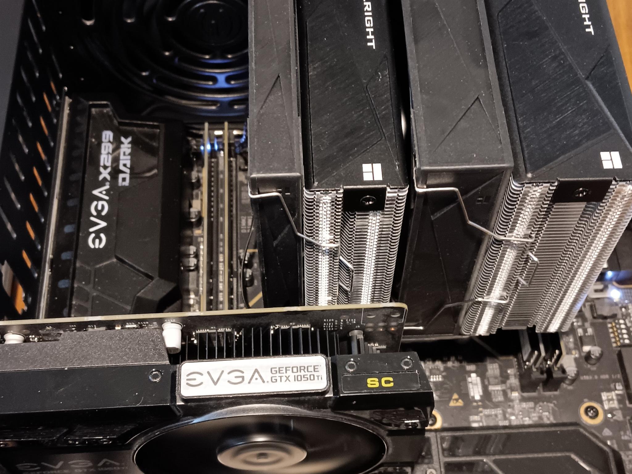 EVGA X299 Dark, Core i9 10900X, 32GB RAM, 1TB NVMe, Testbench ** READ DESC**