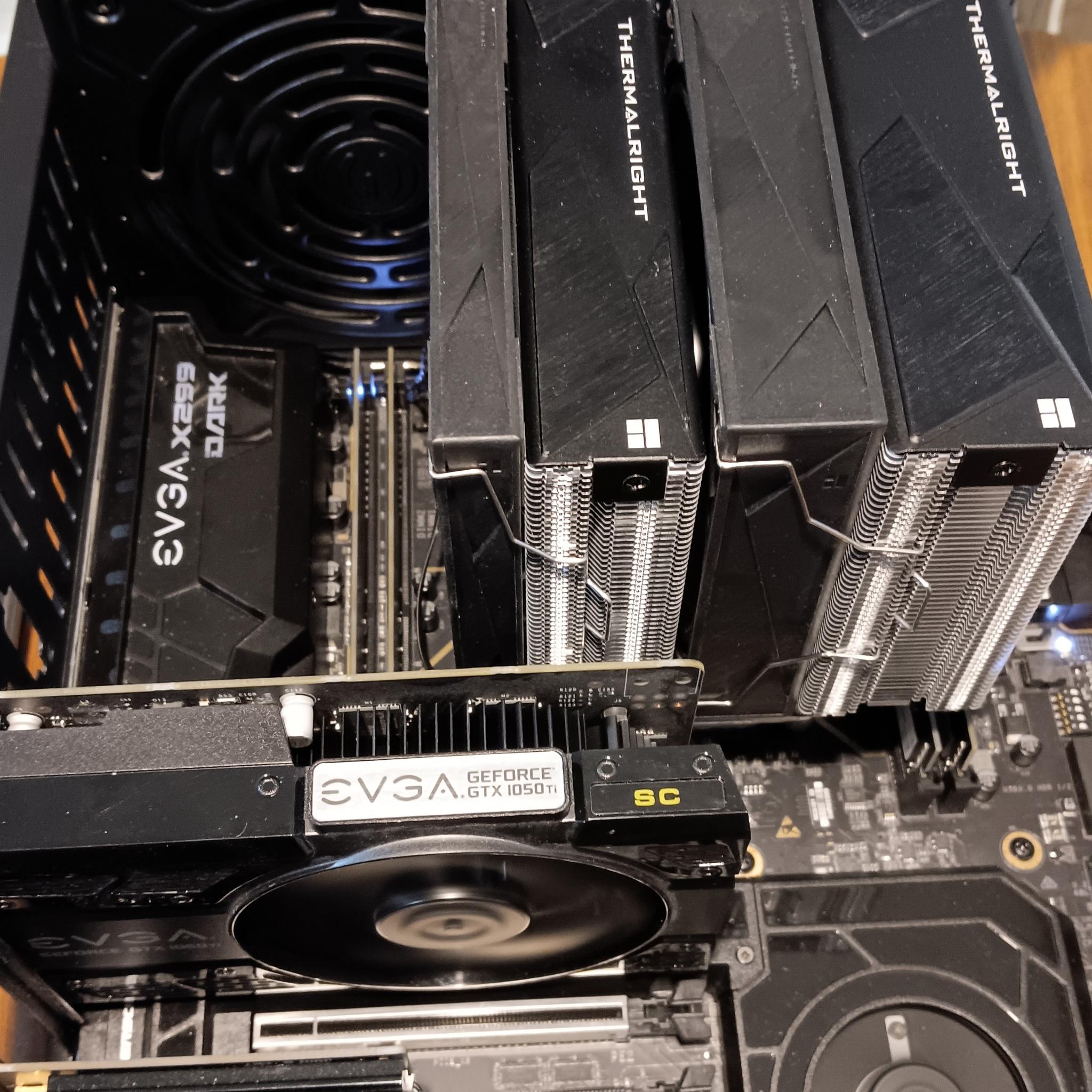 EVGA X299 Dark, Core i9 10900X, 32GB RAM, 1TB NVMe, Testbench ** READ DESC**