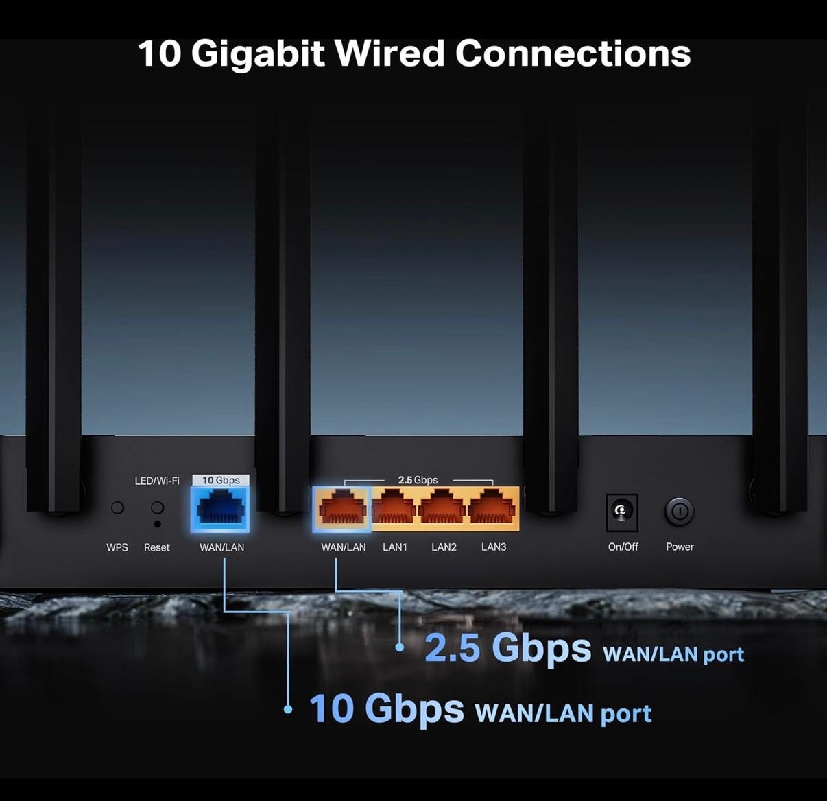 WiFi 7 TP-Link Tri-Band BE9700 Router