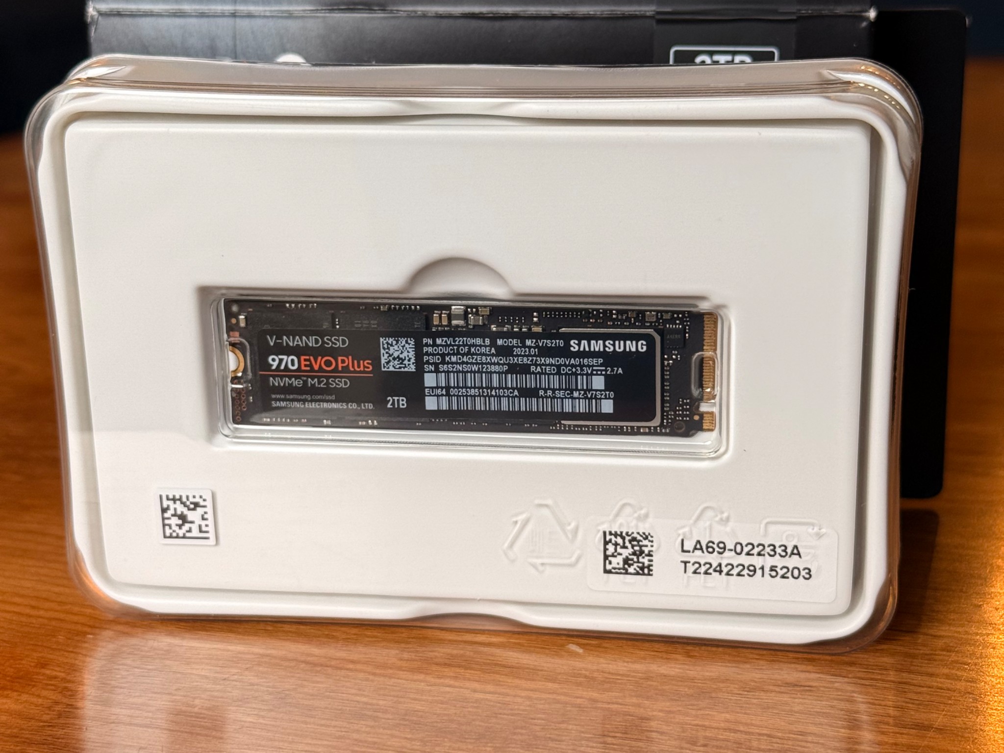 Brand New in box Samsung 970 Evo Plus NVME M.2 SSD 2 TB