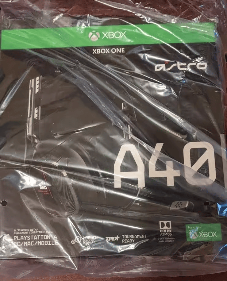 BNIB Astro A40 Headset, Black