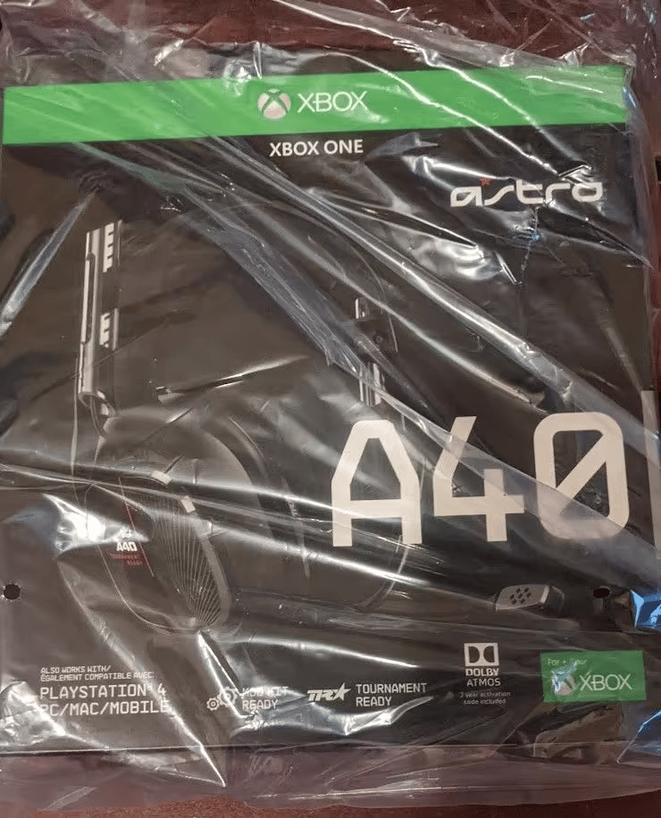 BNIB Astro A40 Headset, Black