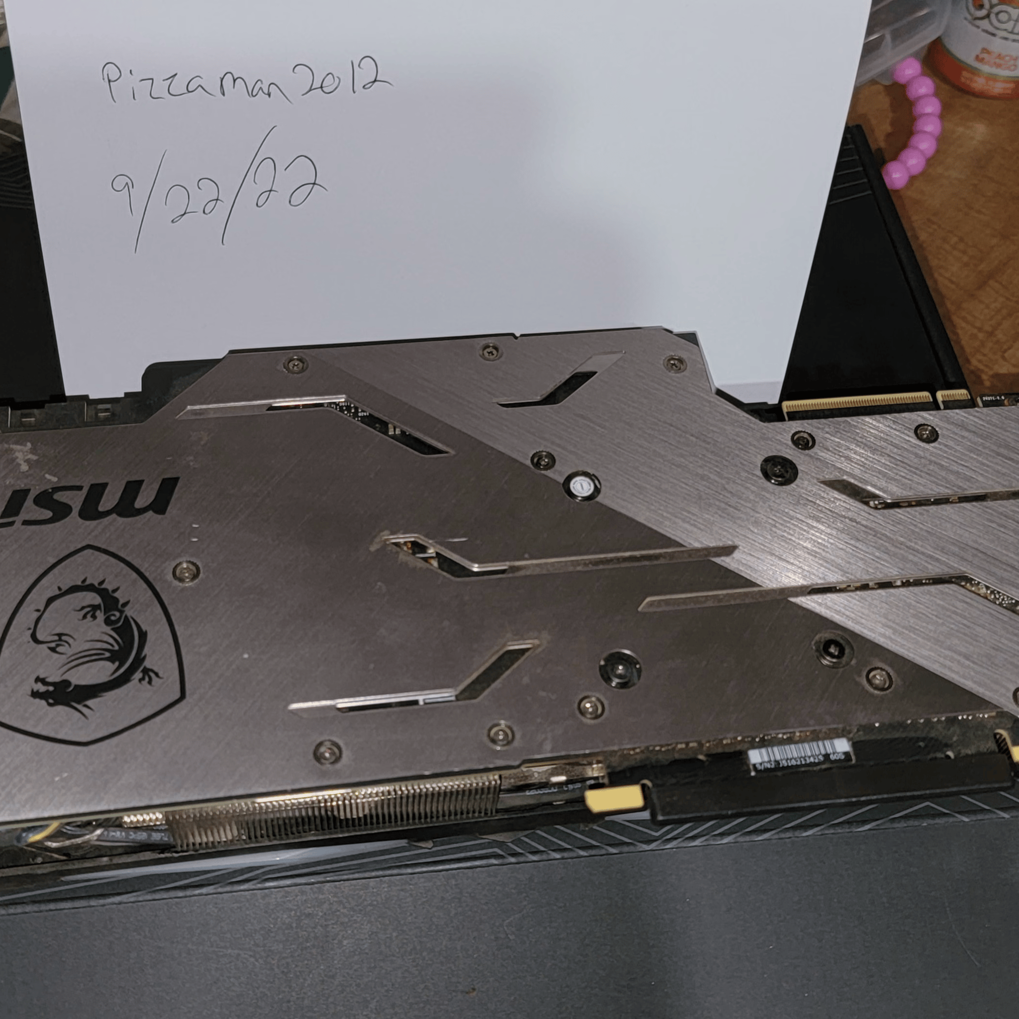 MSI 2080Ti works great just upgraded, cross posted to reddit. Priced to sell!