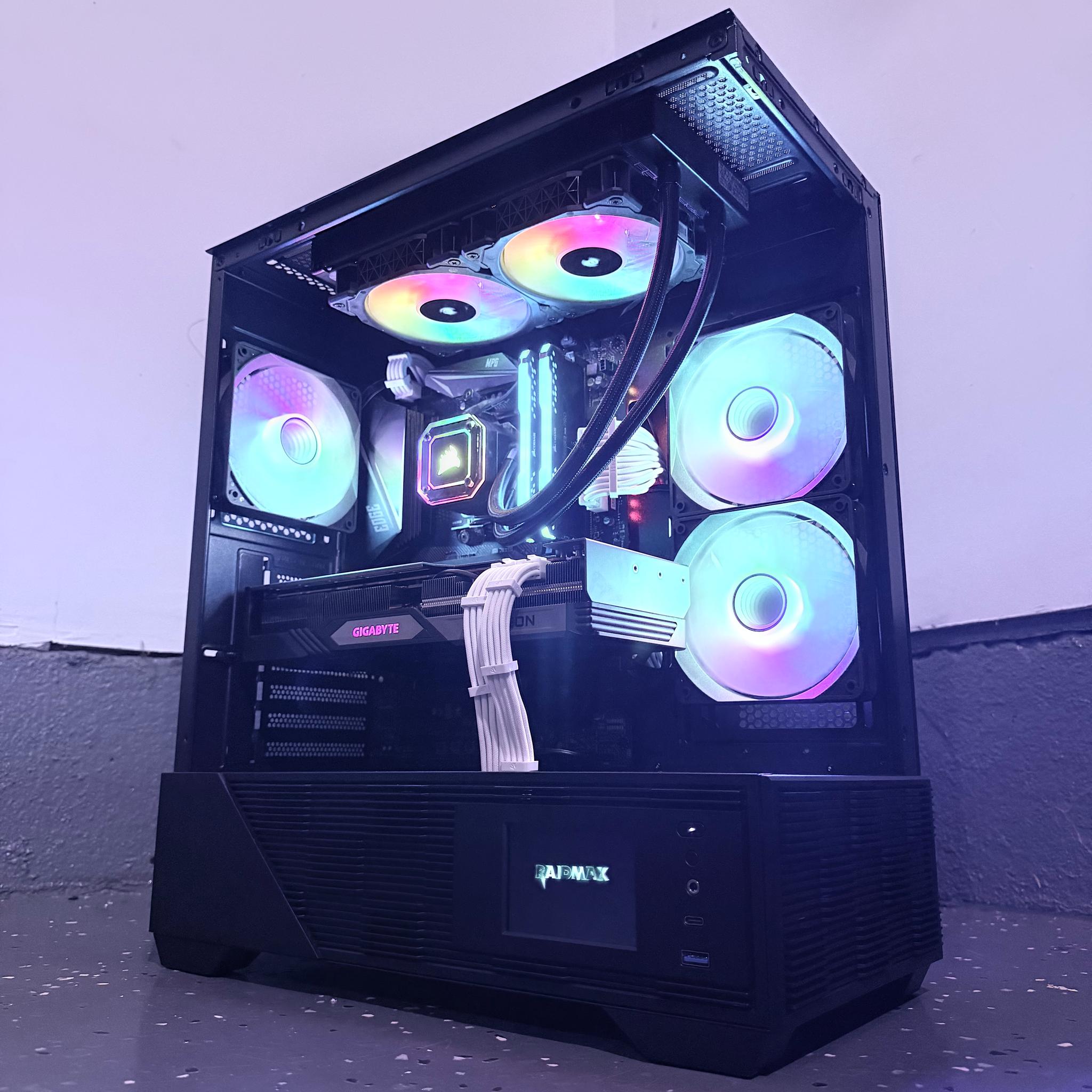 ⚫️"Phantom Prism"🌈| 1440p Gaming | RX 7800XT 16GB | Ryzen 7 3800X | 32B Ram | 1TB Storage