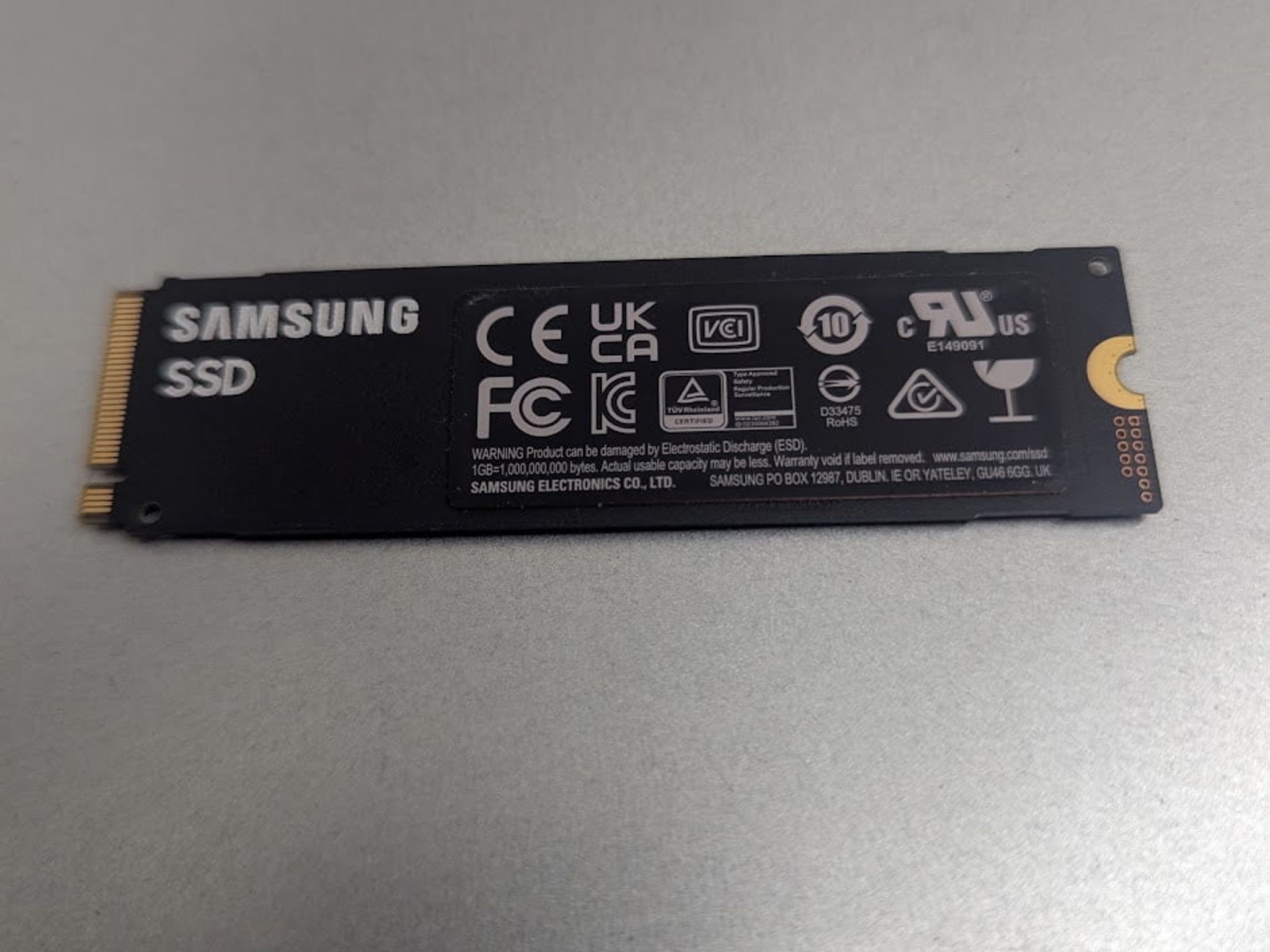 🌌 Samsung 970 EVO Plus 2TB NVMe M.2 SSD, model MZ-V7S2T0
