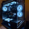 ❄️ GLACIER | RX 9070 GRE 12GB • Ryzen 7 5800X • 32GB • WiFi 6 • 360mm AIO
