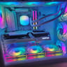 [ALL-WHITE/ICE GAMING PC] Ryzen 7 7800X3D | 4TB NVMe | 32GB DDR5 | Wi-Fi 7