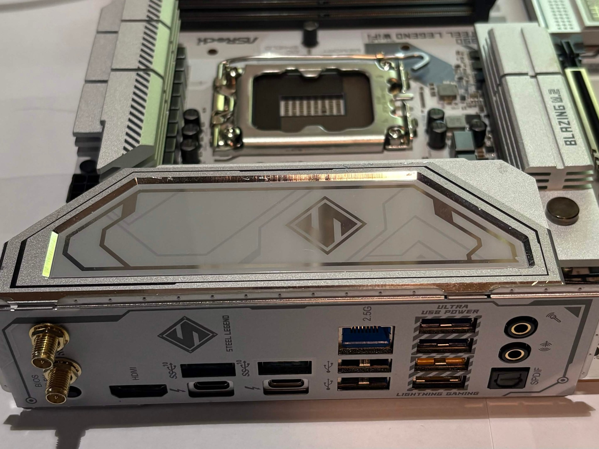 ASRock Z890 Steel Legend WiFi LGA1851 DDR5 ATX Motherboard | Intel Core Ultra | PCIe 5.0