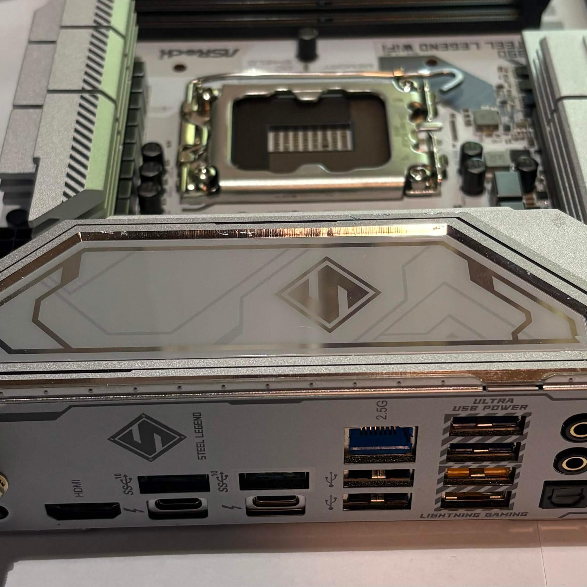 ASRock Z890 Steel Legend WiFi LGA1851 DDR5 ATX Motherboard | Intel Core Ultra | PCIe 5.0