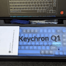 Keychron Q1 Ver.2 w/ Knob QMK Mechanical Keyboard / Navy Blue / Gateron G Pro Reds / OSA PBT Keycaps