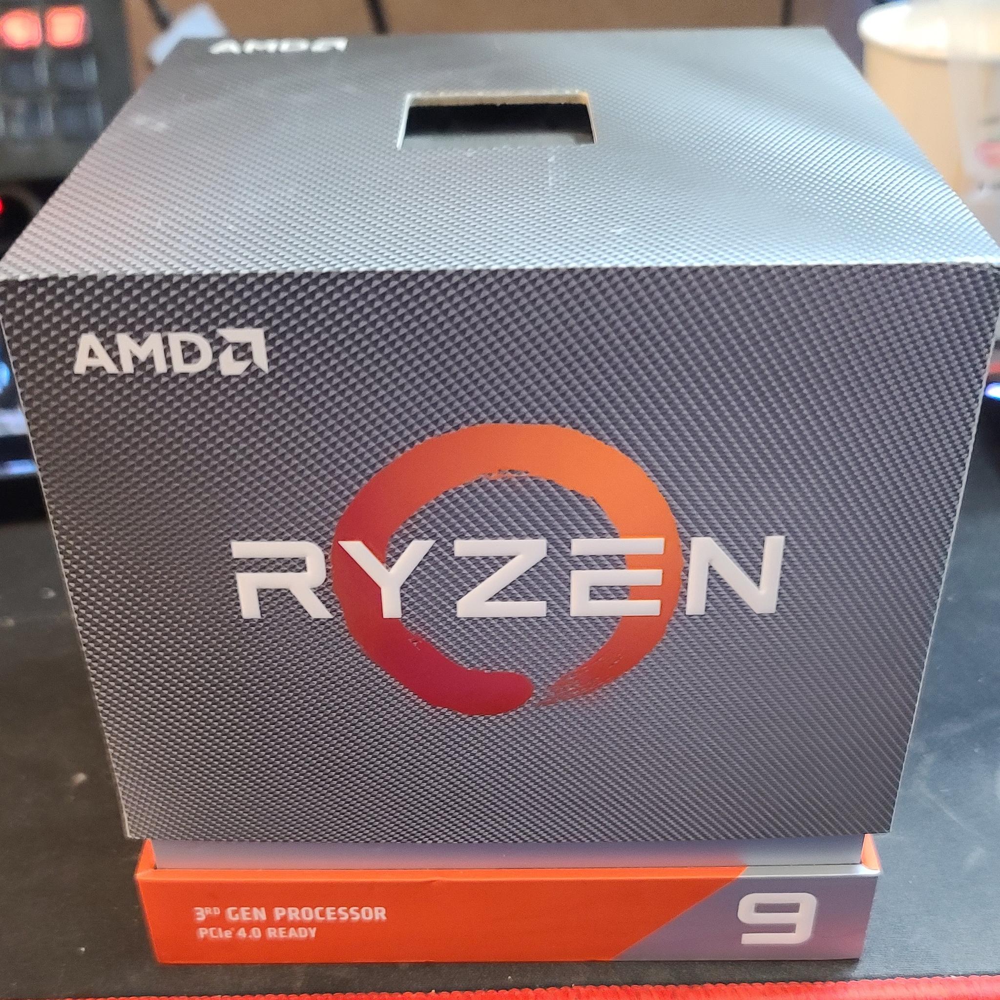 AMD Ryzen 9 3900X 12 core 24 Thread Processor CPU USED