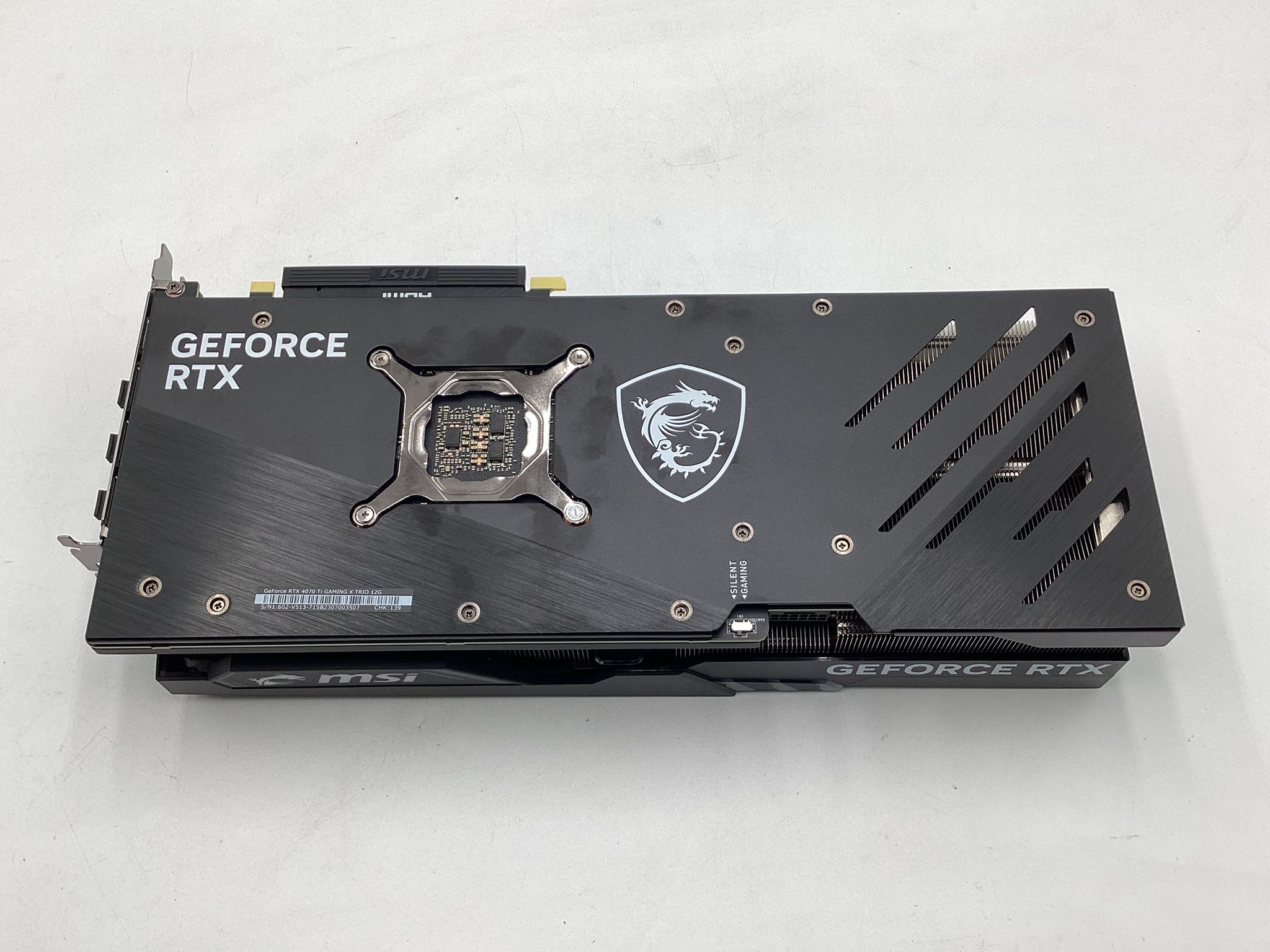 MSI GeForce RTX 4070 Ti GAMING X TRIO 12G Gaming Graphics Card