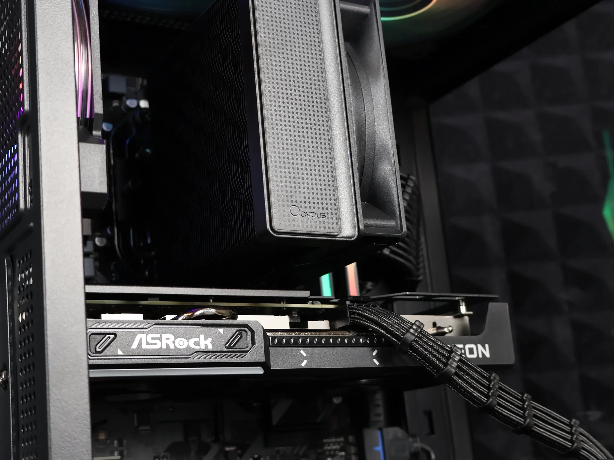 ⚫ Ryzen 5 7600X/RX 9060XT 16GB Gaming/Streaming PC ⚫