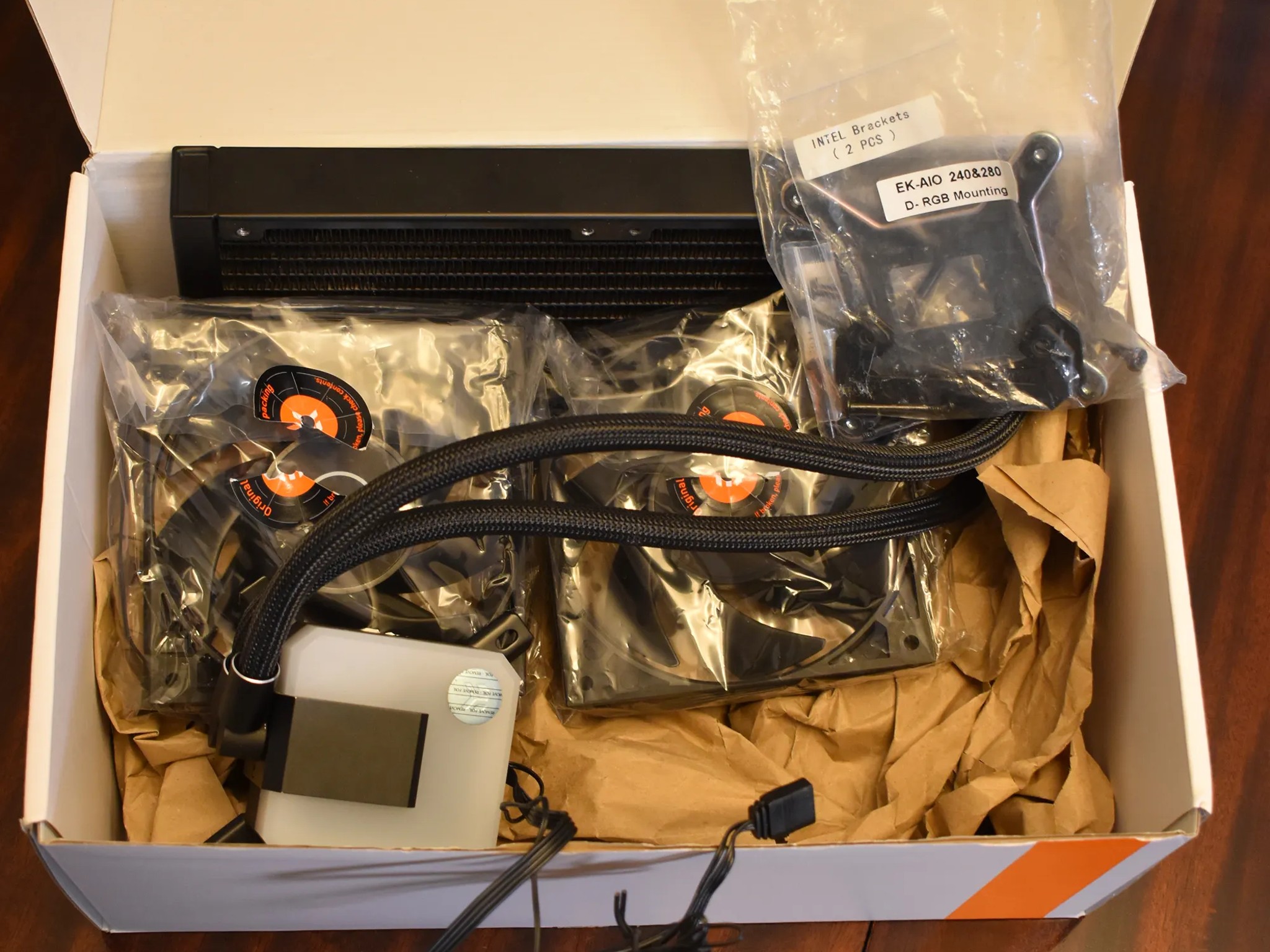 EK 240mm AIO Cooler D-RGB All-in-One CPU Cooler
