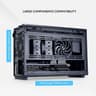 Lian Li A3-mATX Wood Edition Micro ATX Case Supports 360mm AIO Cooler & 415mm GPU | Black