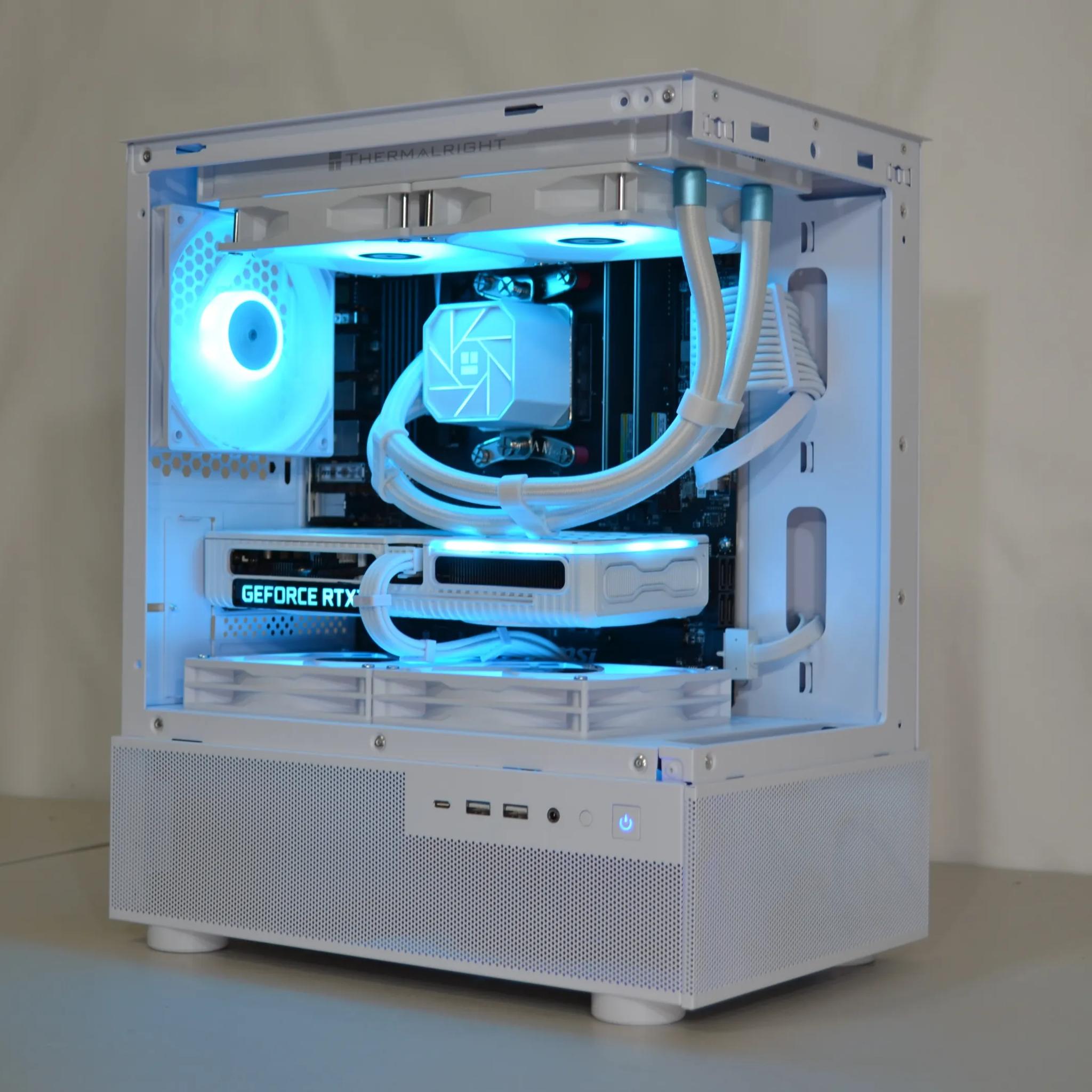 ⬜️ Whiteout V4 ⚪️- RTX 3060ti | Ryzen 5 5500| 1tb NVMe | Windows 11 FULLY Activated