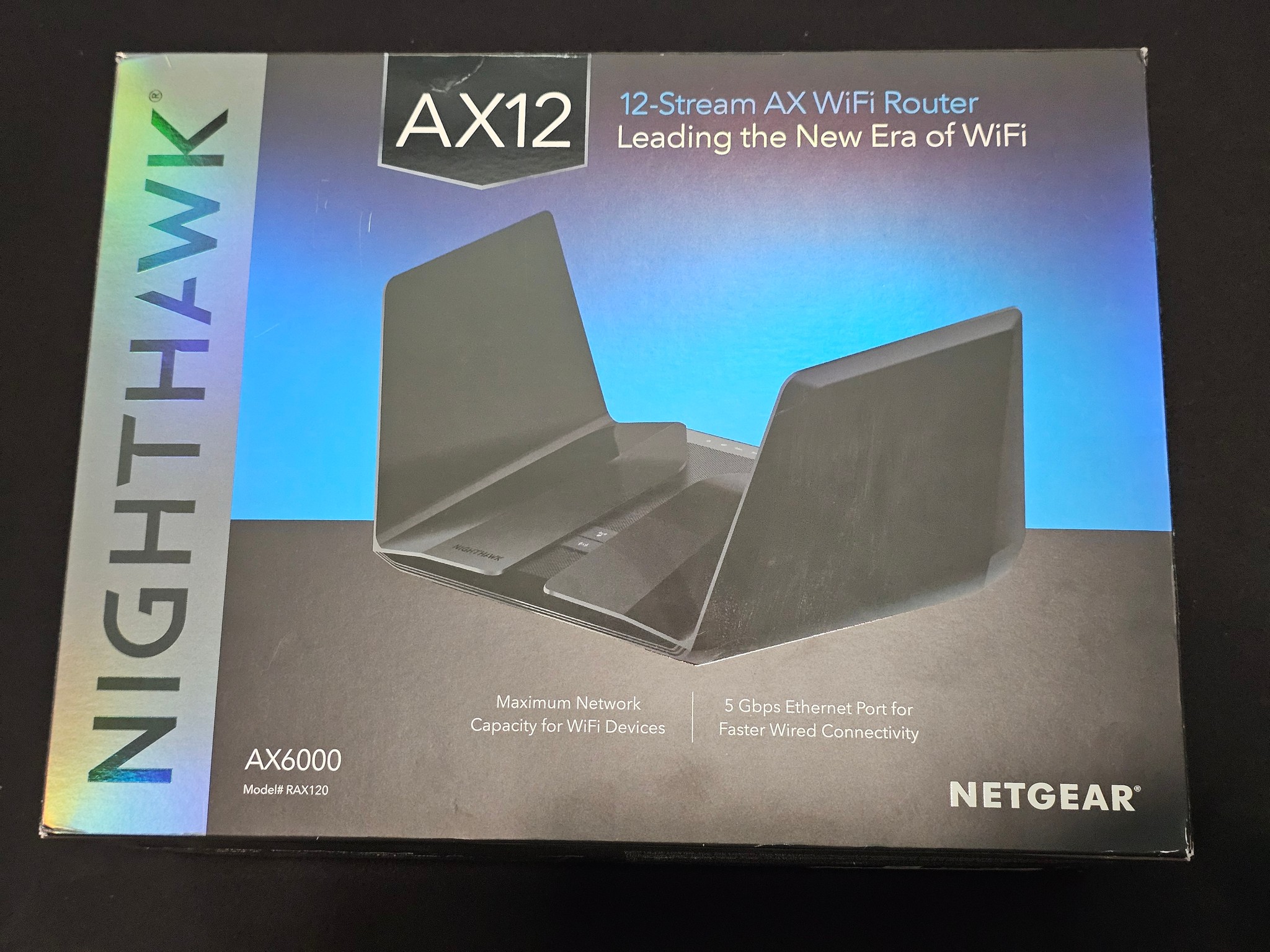 NETGEAR AX12 (Model RAX120) 12-Stream AX WiFi Router