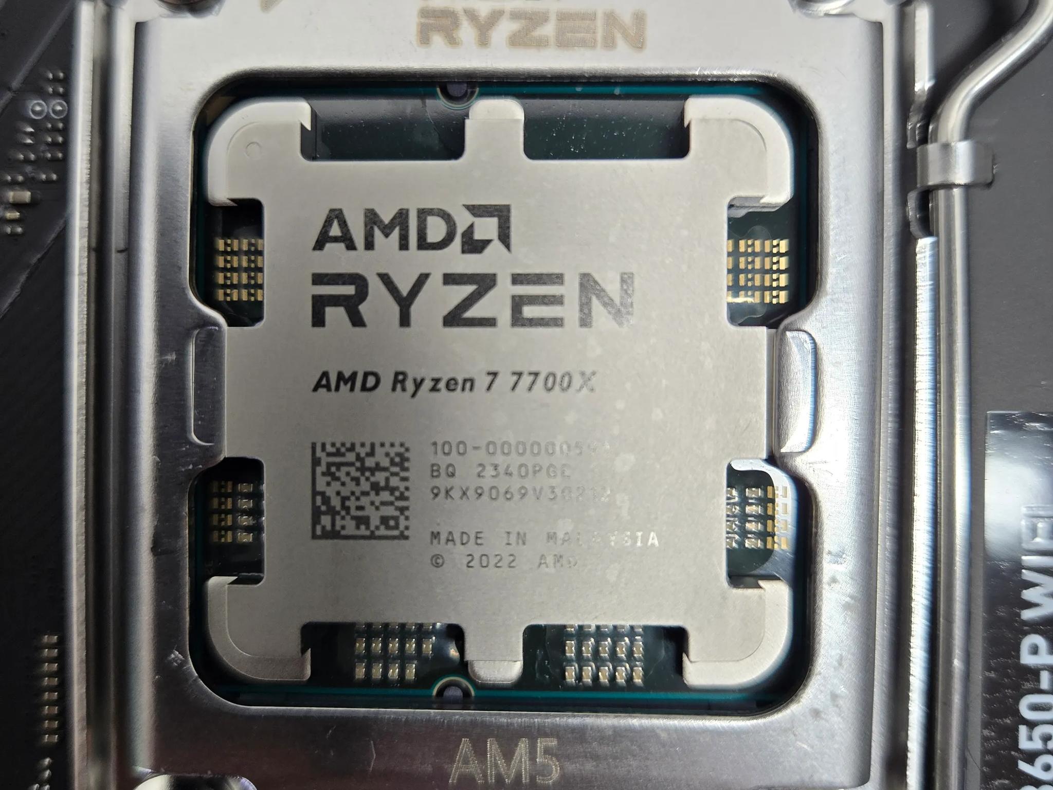 Ryzen 7 7700x CPU/Motherboard/RAM Combo