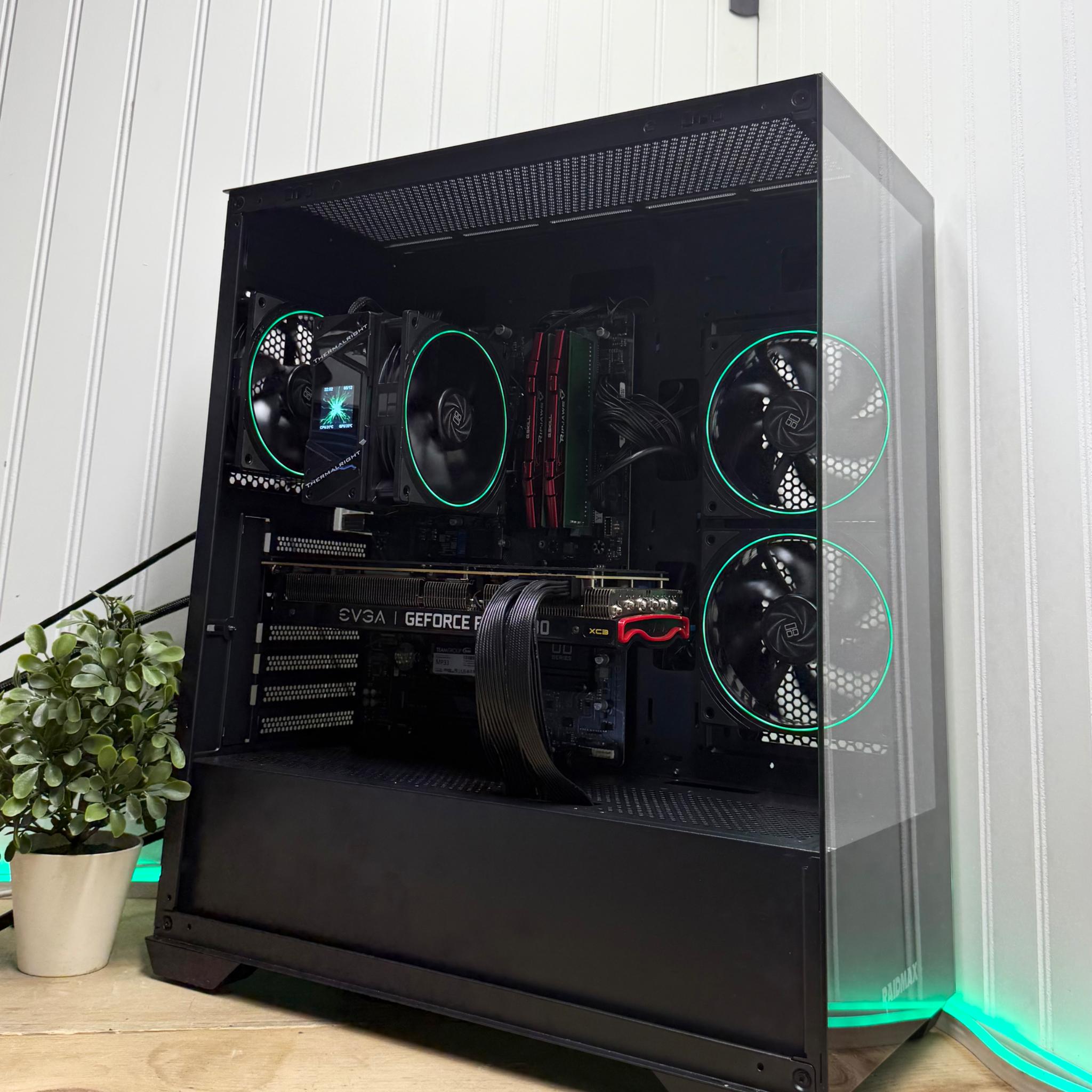 🔥This Week Sale🔥 Extreme value 1440p 11400f/3080 10g/24Gddr4/1.5TB NVME/850watt psu