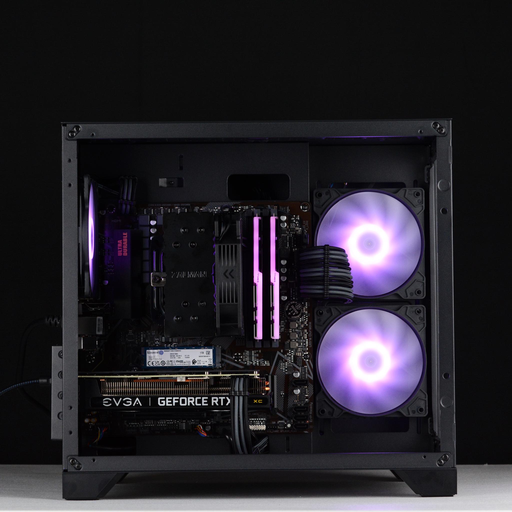 ⚫🟣 KARASU: 1080p Streaming and Gaming PC | RTX 3060 12GB, Ryzen 5, 16GB DDR4, 1TB SSD
