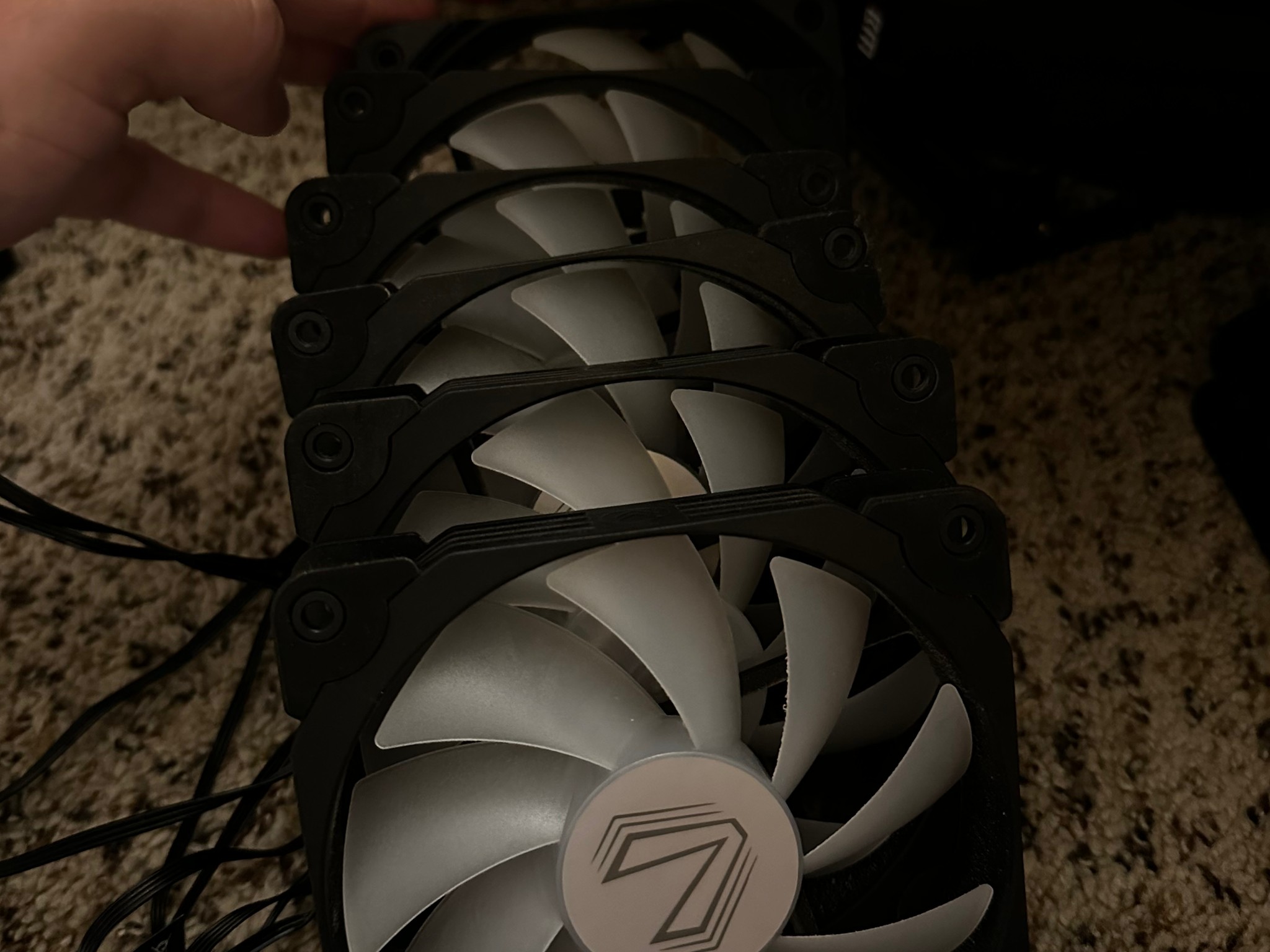 Homados’ Fan Pack, 6 pack fans with hub