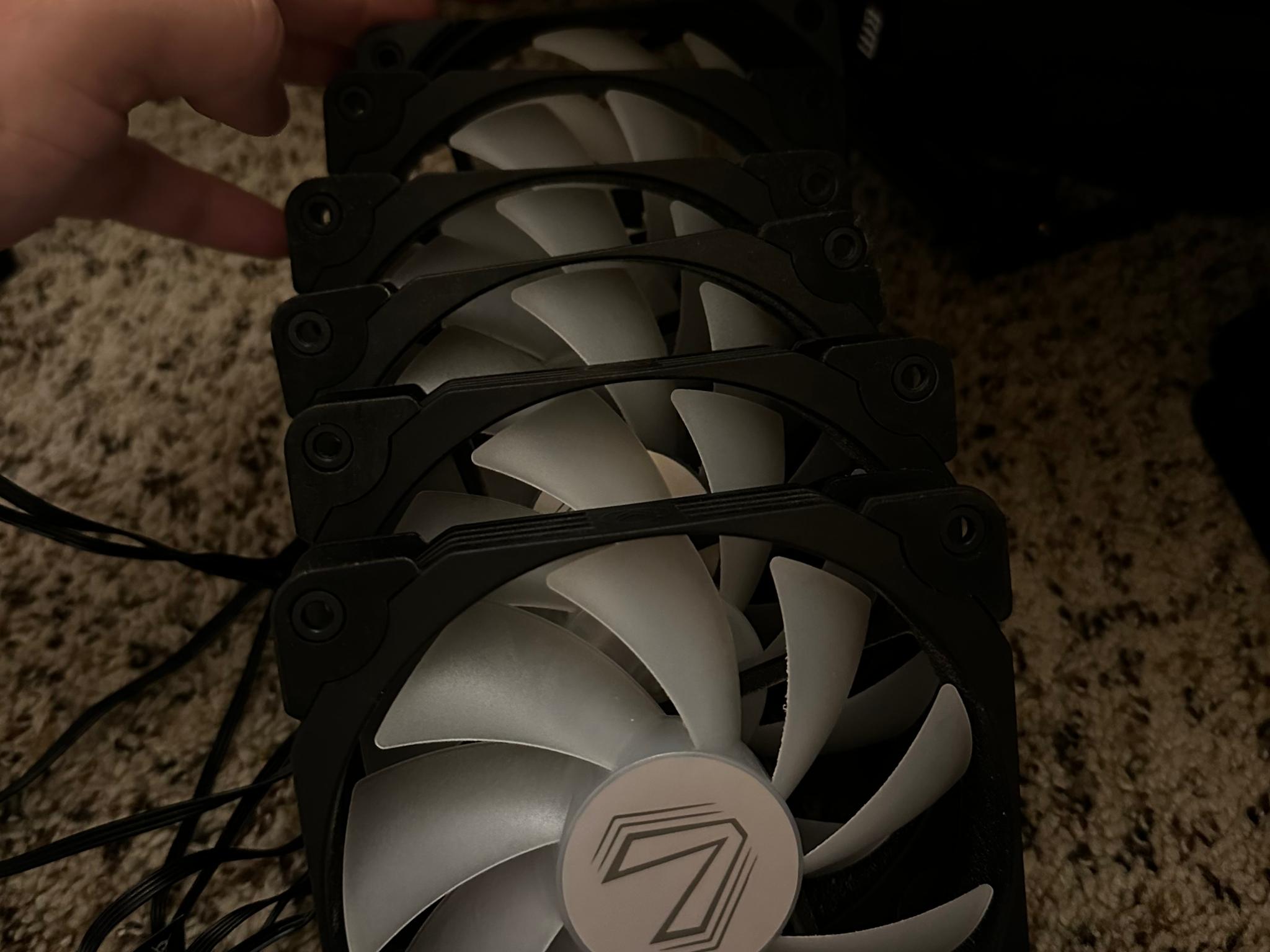 Homados’ Fan Pack, 6 pack fans with hub