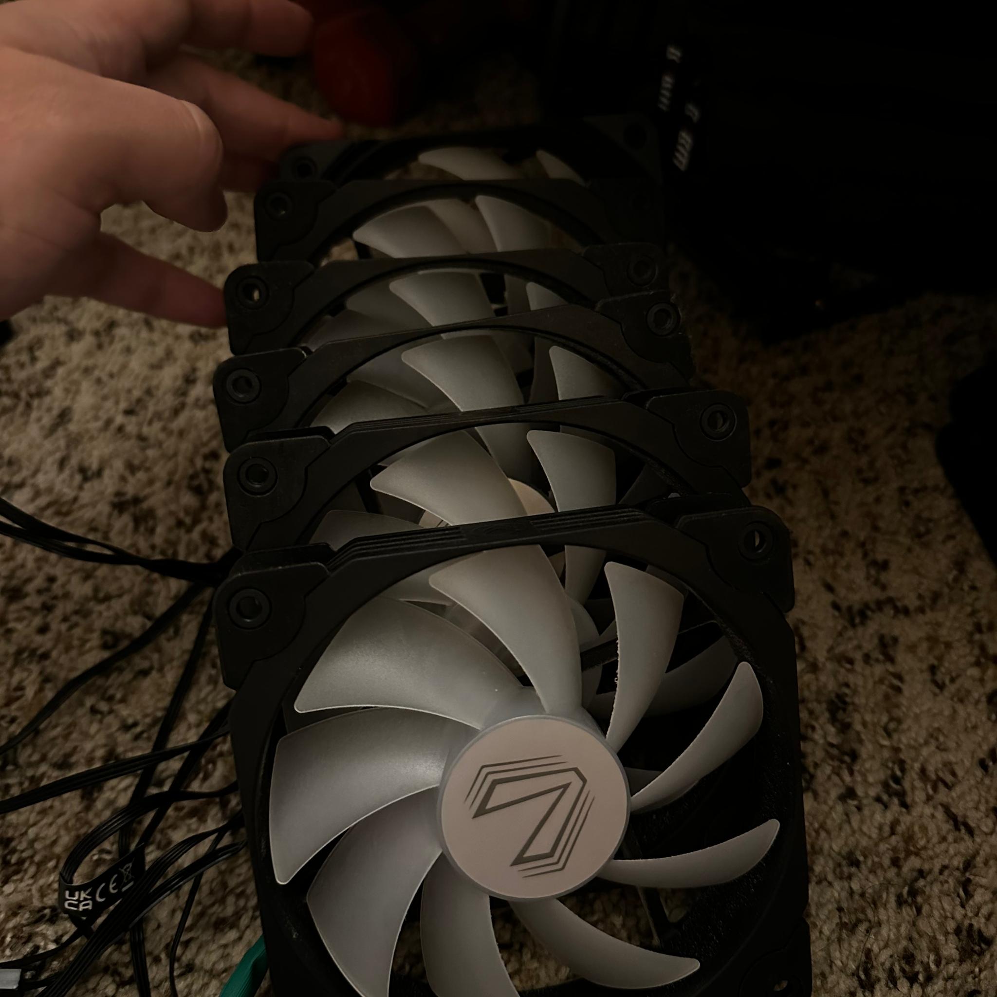 Homados’ Fan Pack, 6 pack fans with hub
