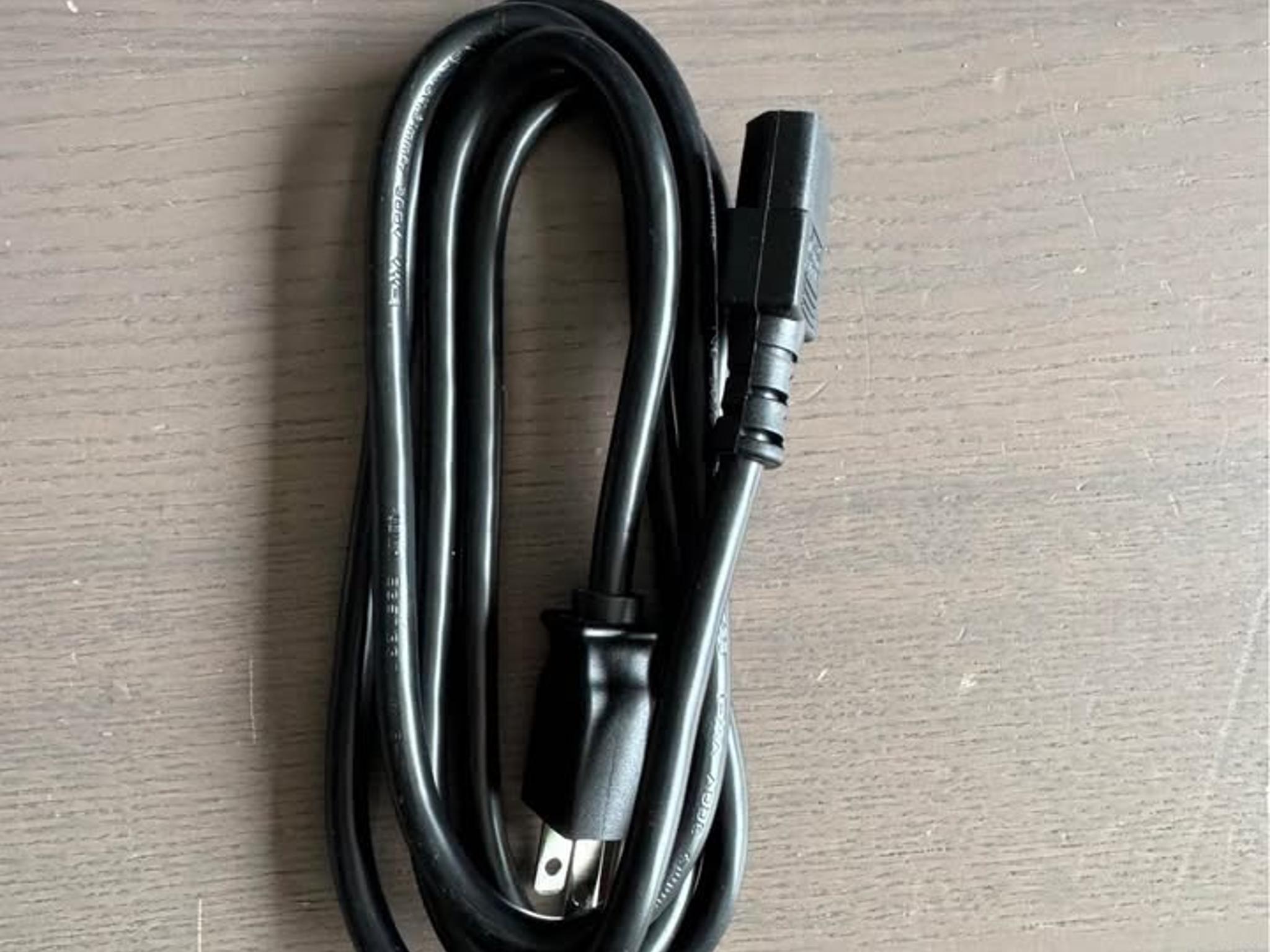 3 Prong Heavy Duty AC Power Cord Cable US Plug for PC Desktop Dell XBox Cisco