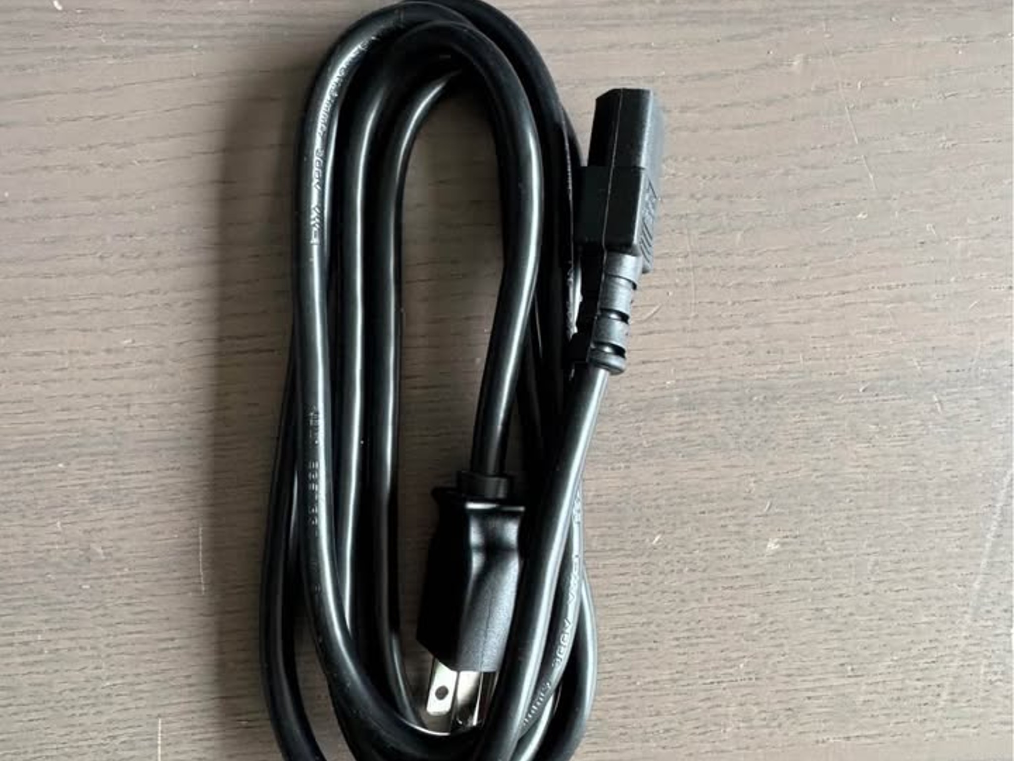 3 Prong Heavy Duty AC Power Cord Cable US Plug for PC Desktop Dell XBox Cisco