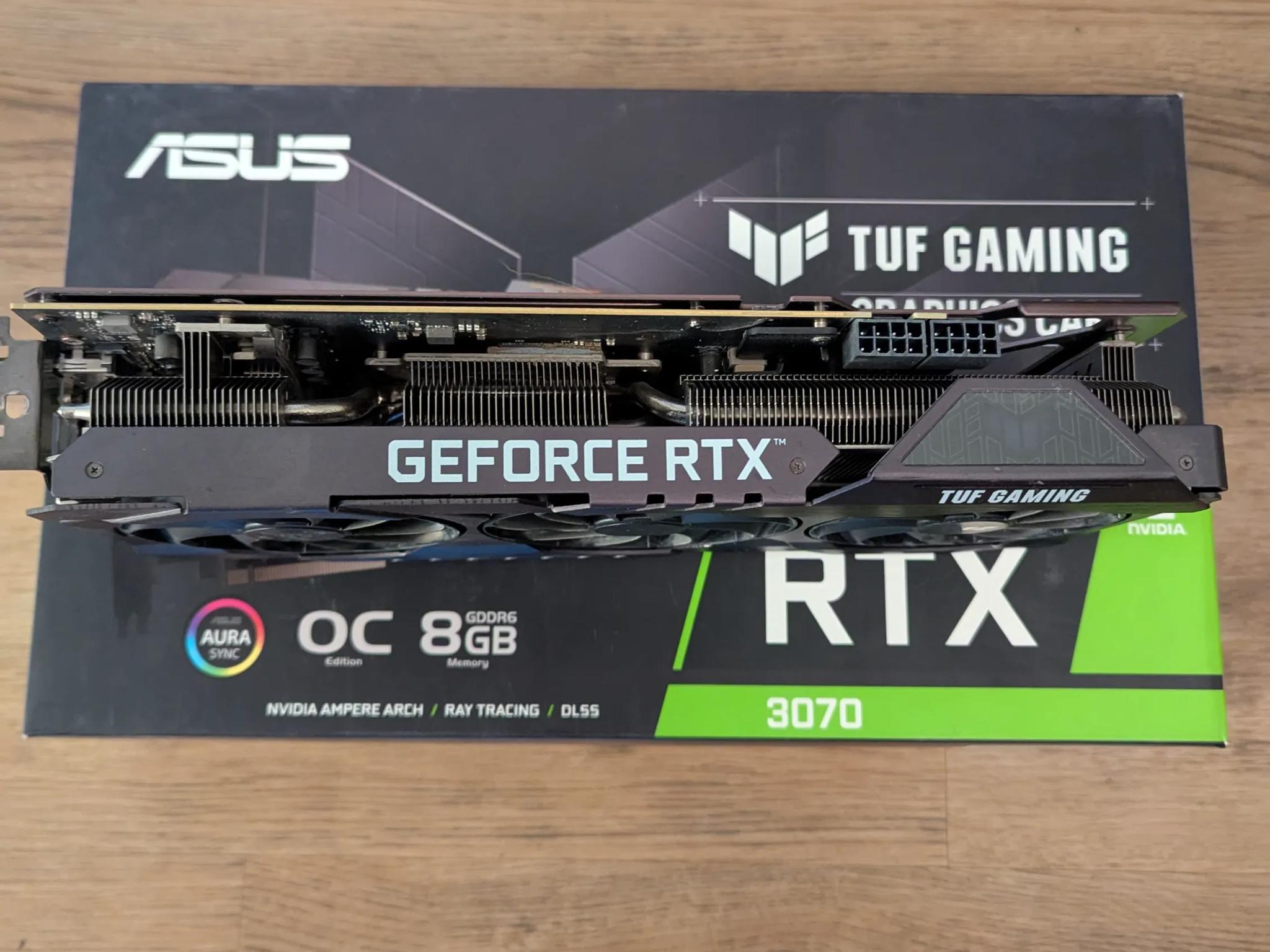 ASUS TUF Gaming GeForce RTX 3070 8GB GDDR6 Graphics Card (with Box)