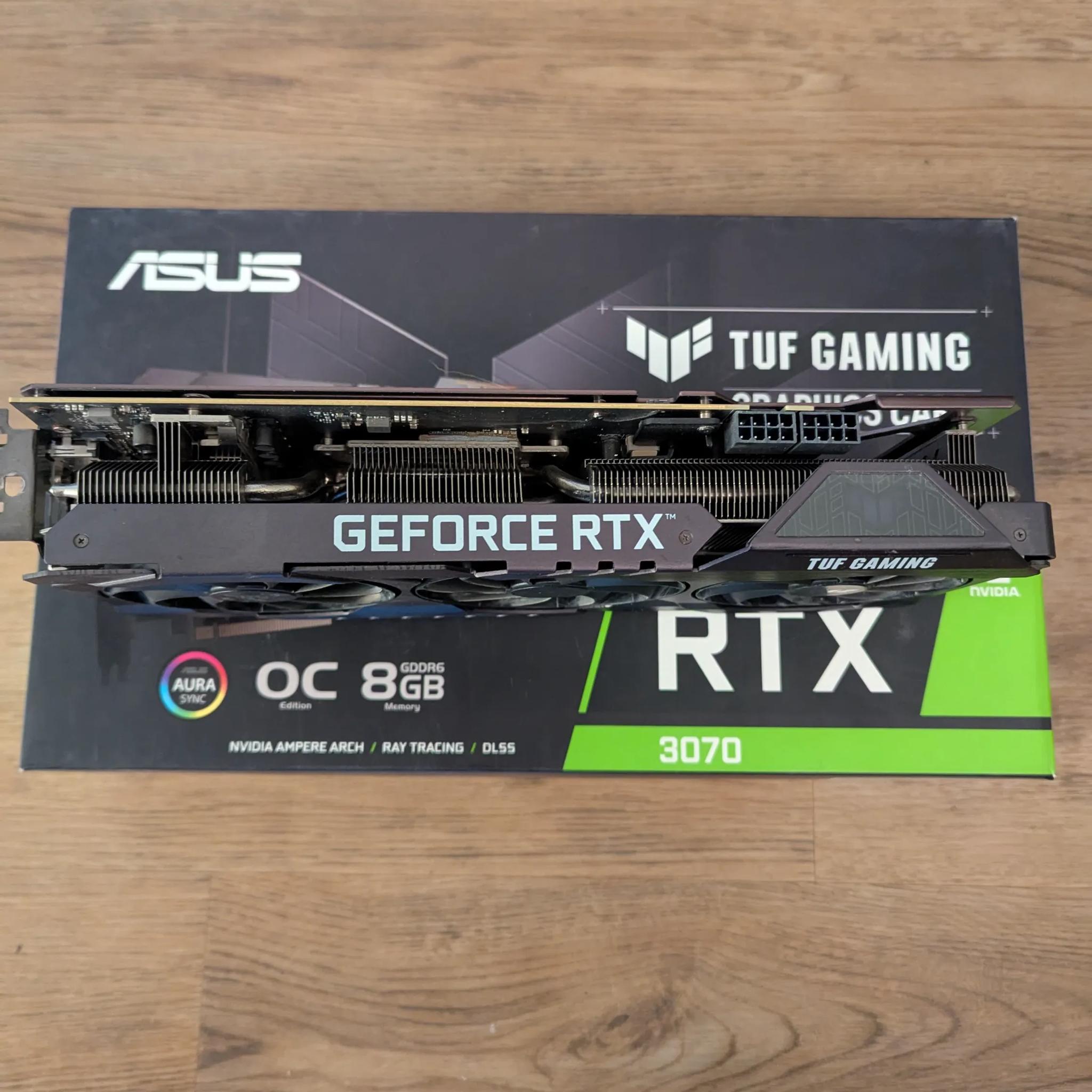 ASUS TUF Gaming GeForce RTX 3070 8GB GDDR6 Graphics Card (with Box)