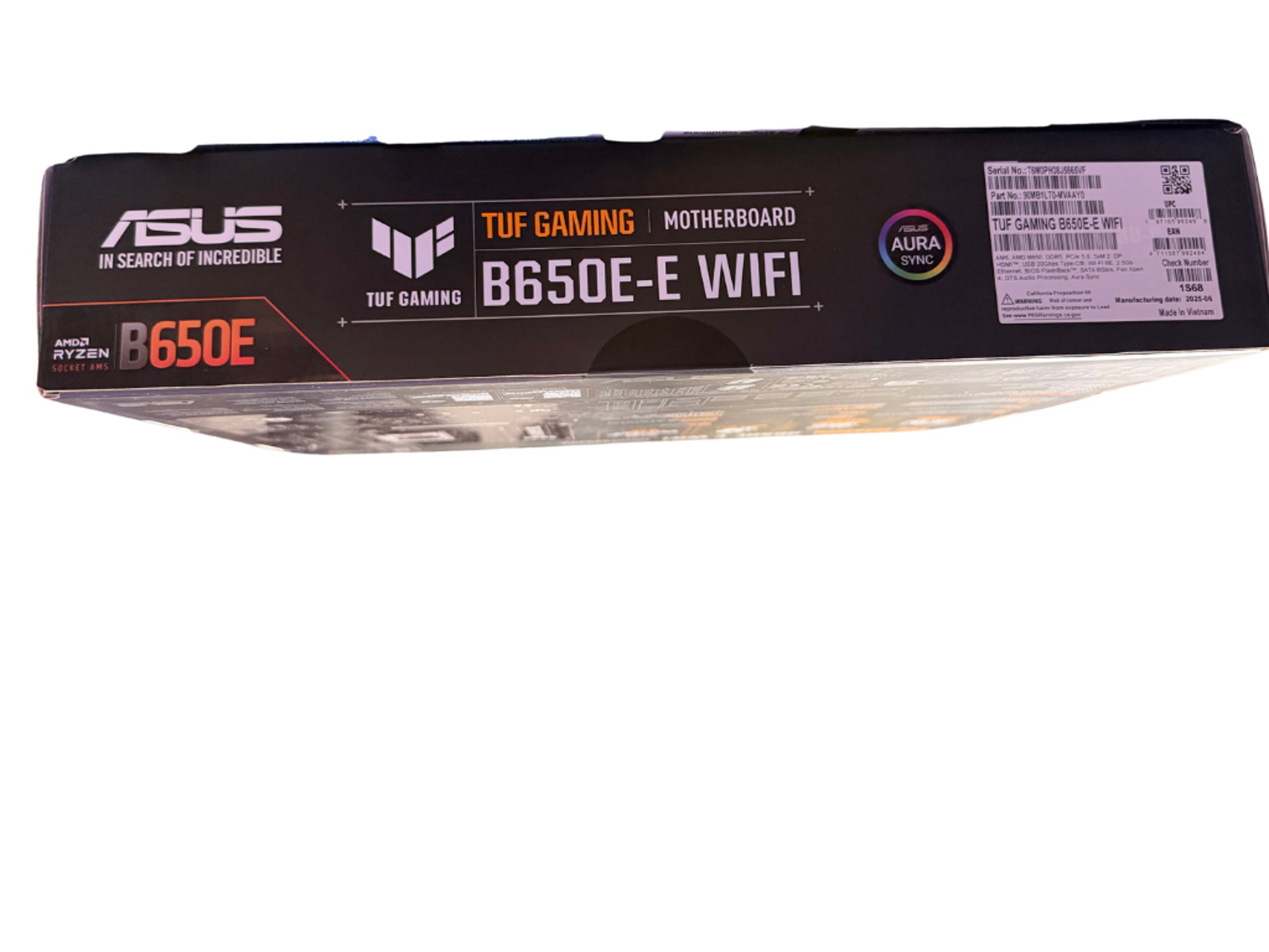 NEW ASUS TUF Gaming B650E-E WIFI Motherboard AM5 - Factory Sealed