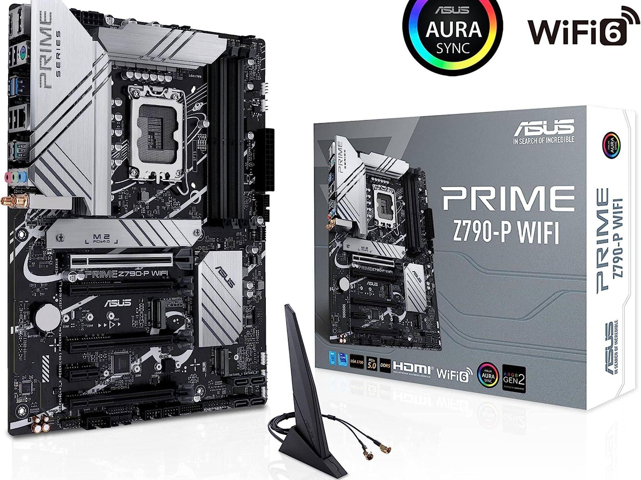 Brand New ASUS Z790-P PRIME WiFi Intel LGA 1700 ATX Motherboard