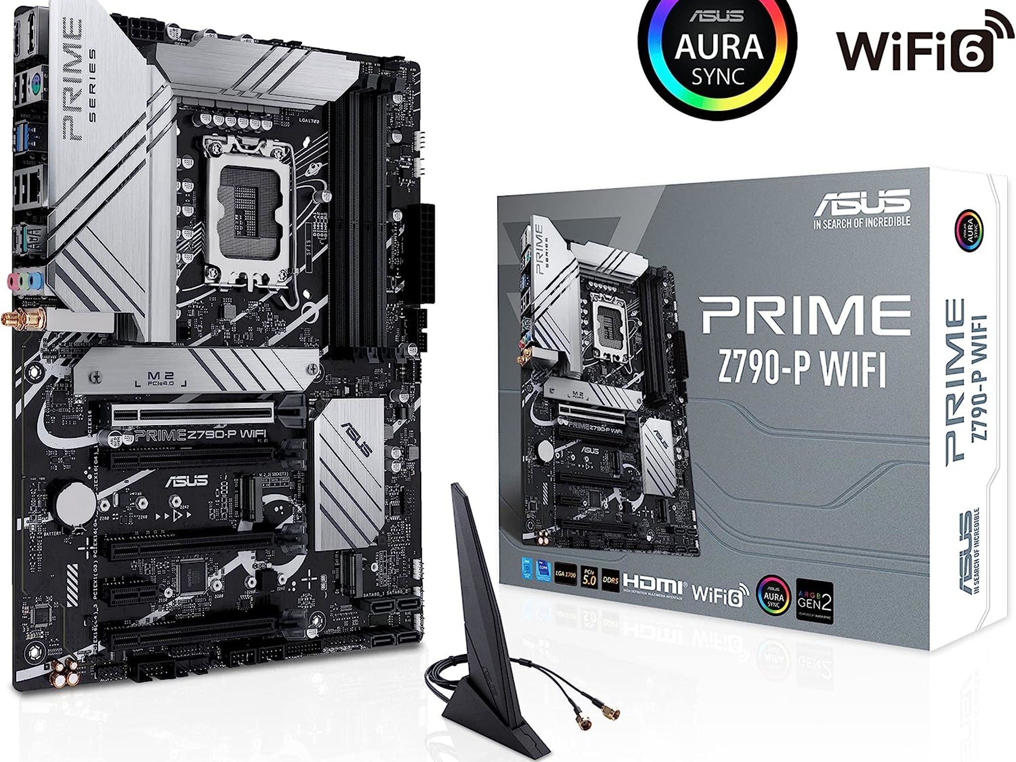 Brand New ASUS Z790-P PRIME WiFi Intel LGA 1700 ATX Motherboard