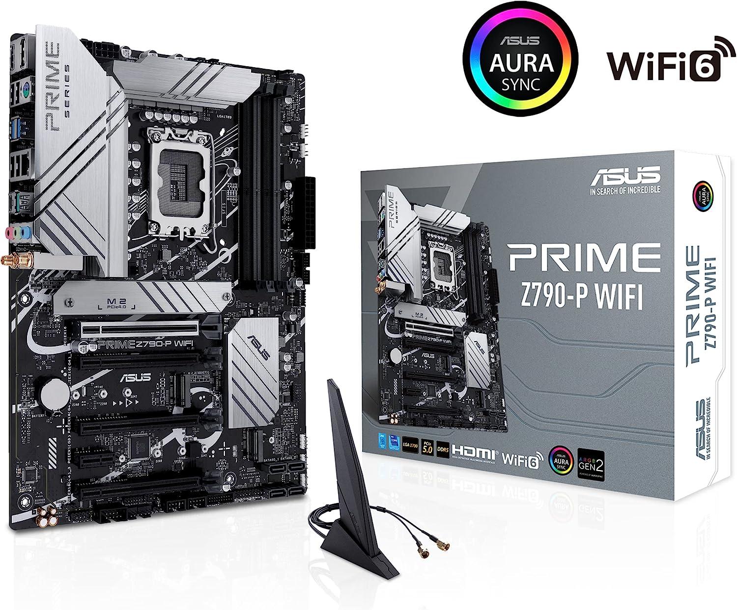 Brand New ASUS Z790-P PRIME WiFi Intel LGA 1700 ATX Motherboard
