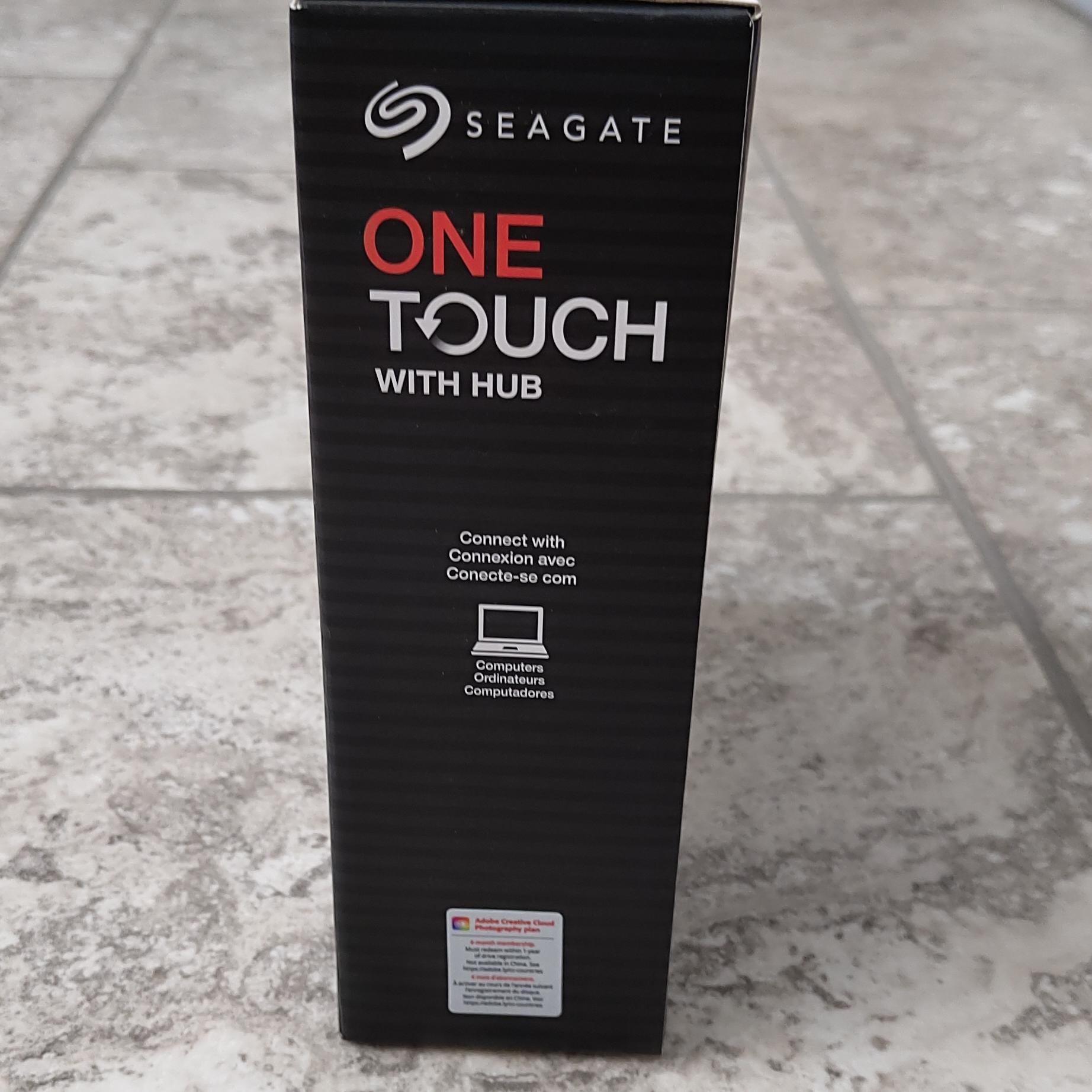 Seagate One Touch 8TB External Hard Drive NEW